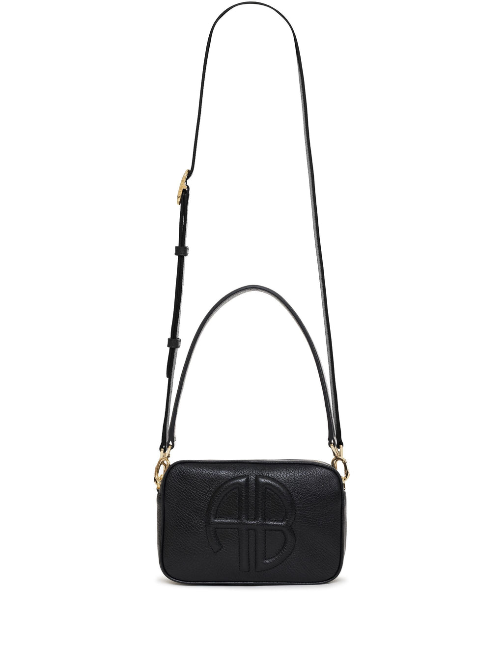 LILI BAG - BLACK PEBBLED