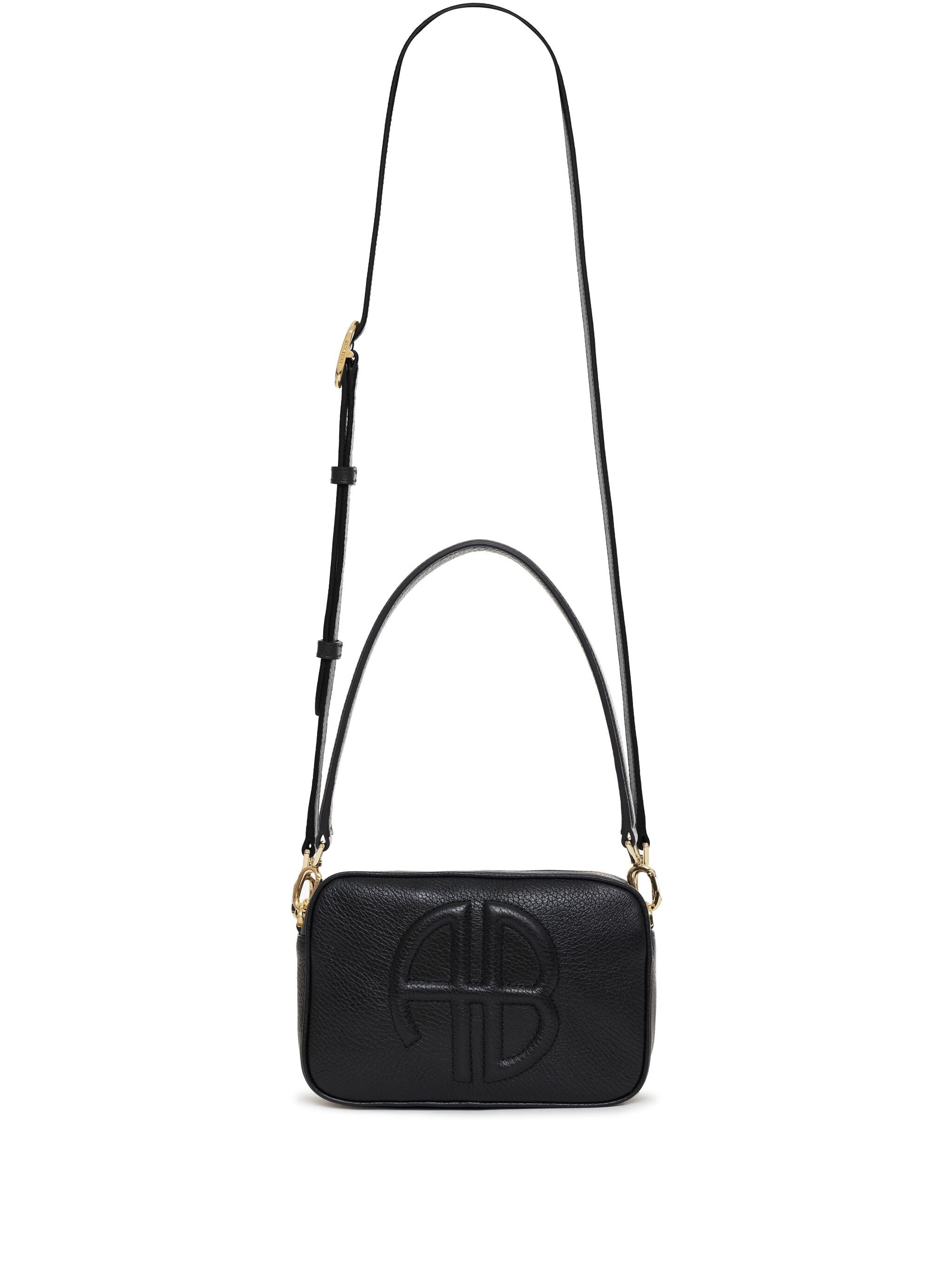 LILI BAG - BLACK PEBBLED