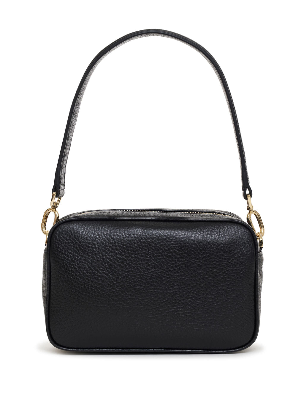 LILI BAG - BLACK PEBBLED