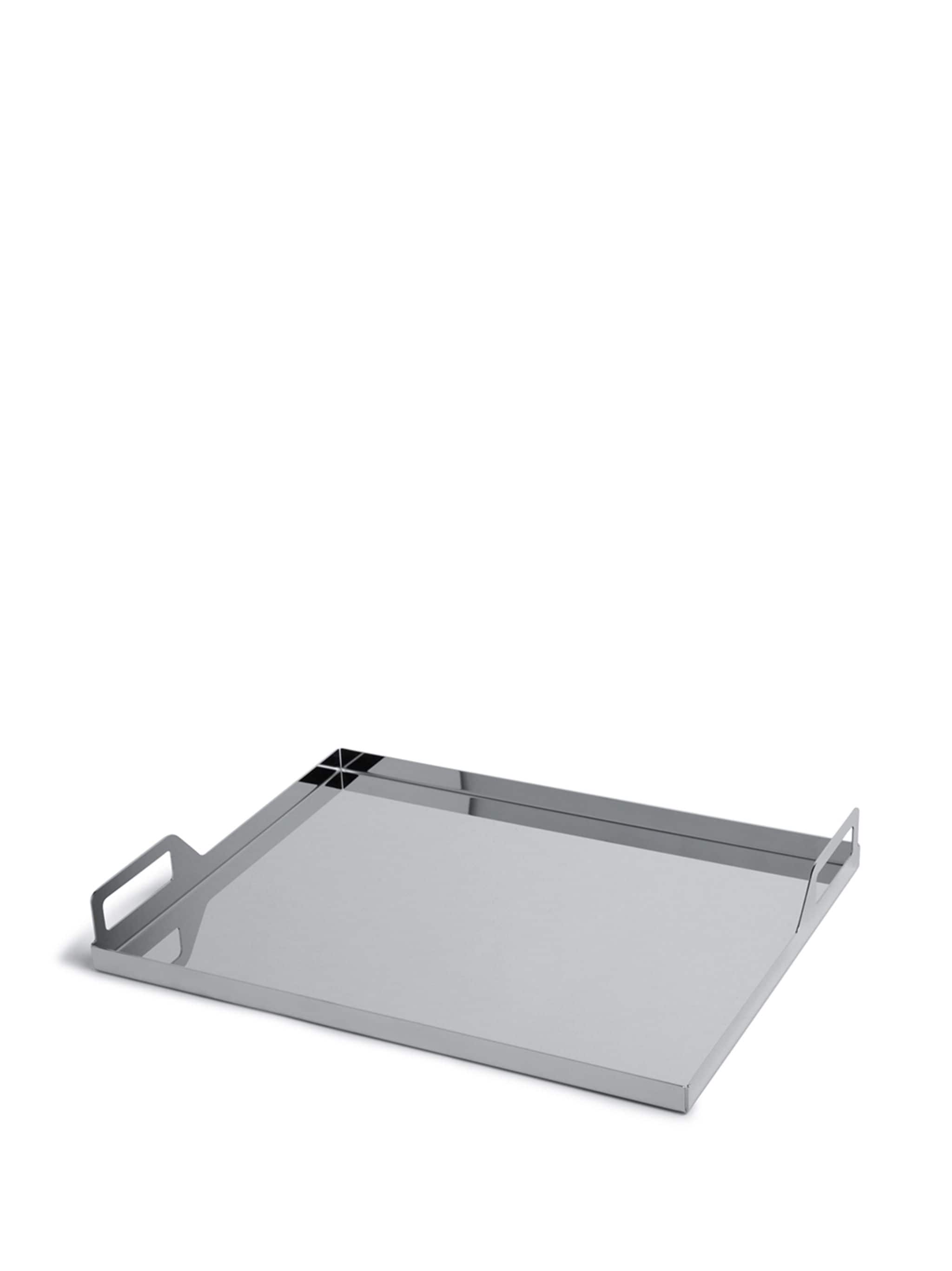 Vassoio Rett C/Maniglie Cm 45X35 - Gio Ponti Luxury Inox