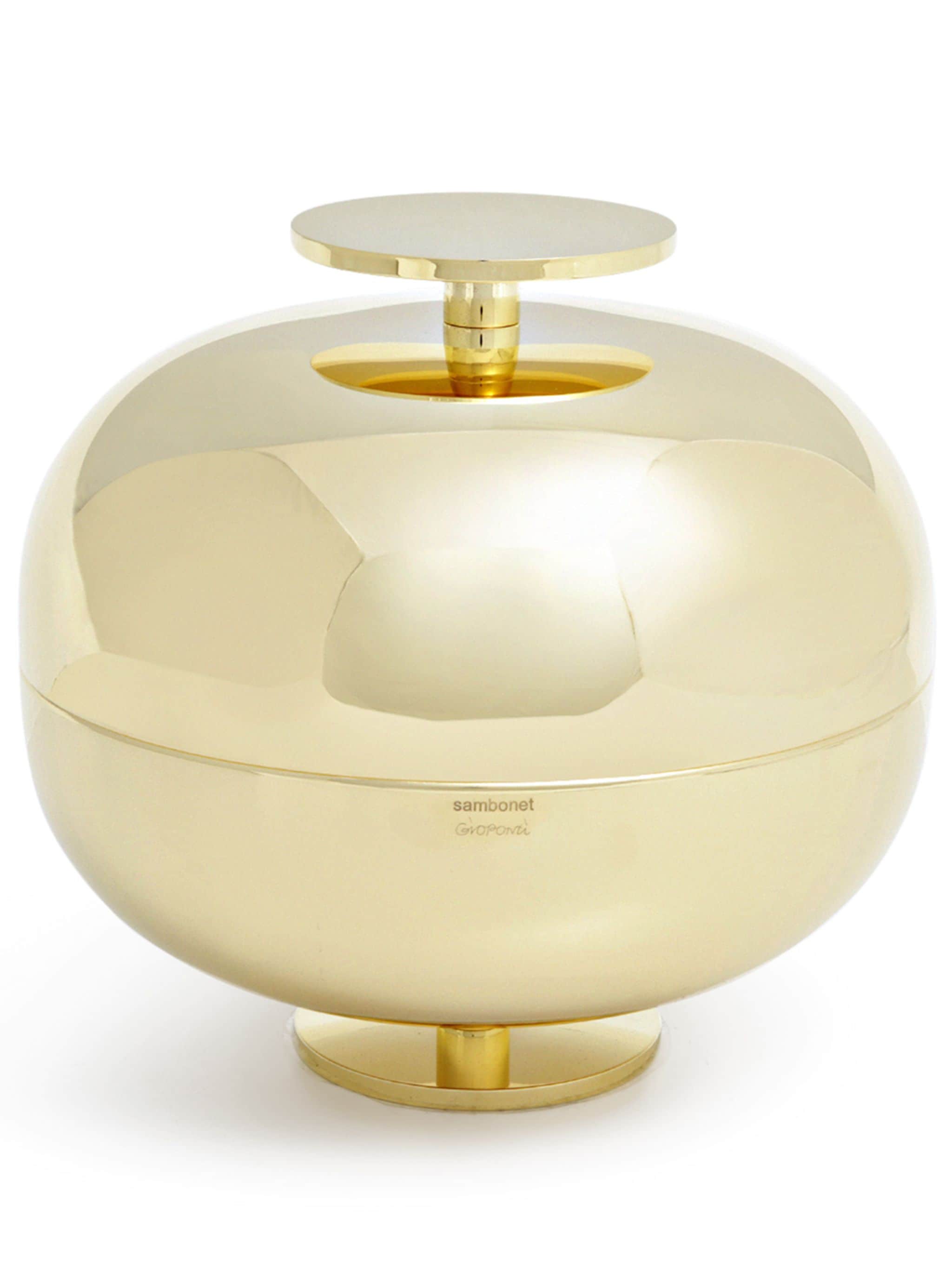 Centro Tavola Cm 24 H22 - Gio Ponti Pvd Gold