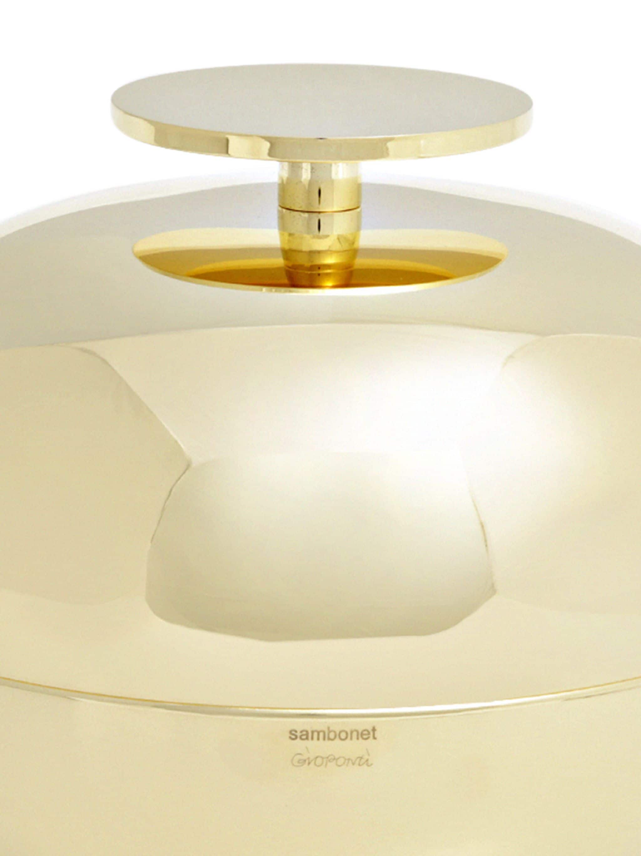Centro Tavola Cm 24 H22 - Gio Ponti Pvd Gold