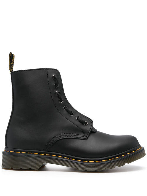 1460 Pascal Frnt Zip Black Nappa