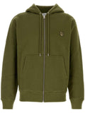BOLD FOX HEAD PATCH COMFORT ZIPPED HOODIE
