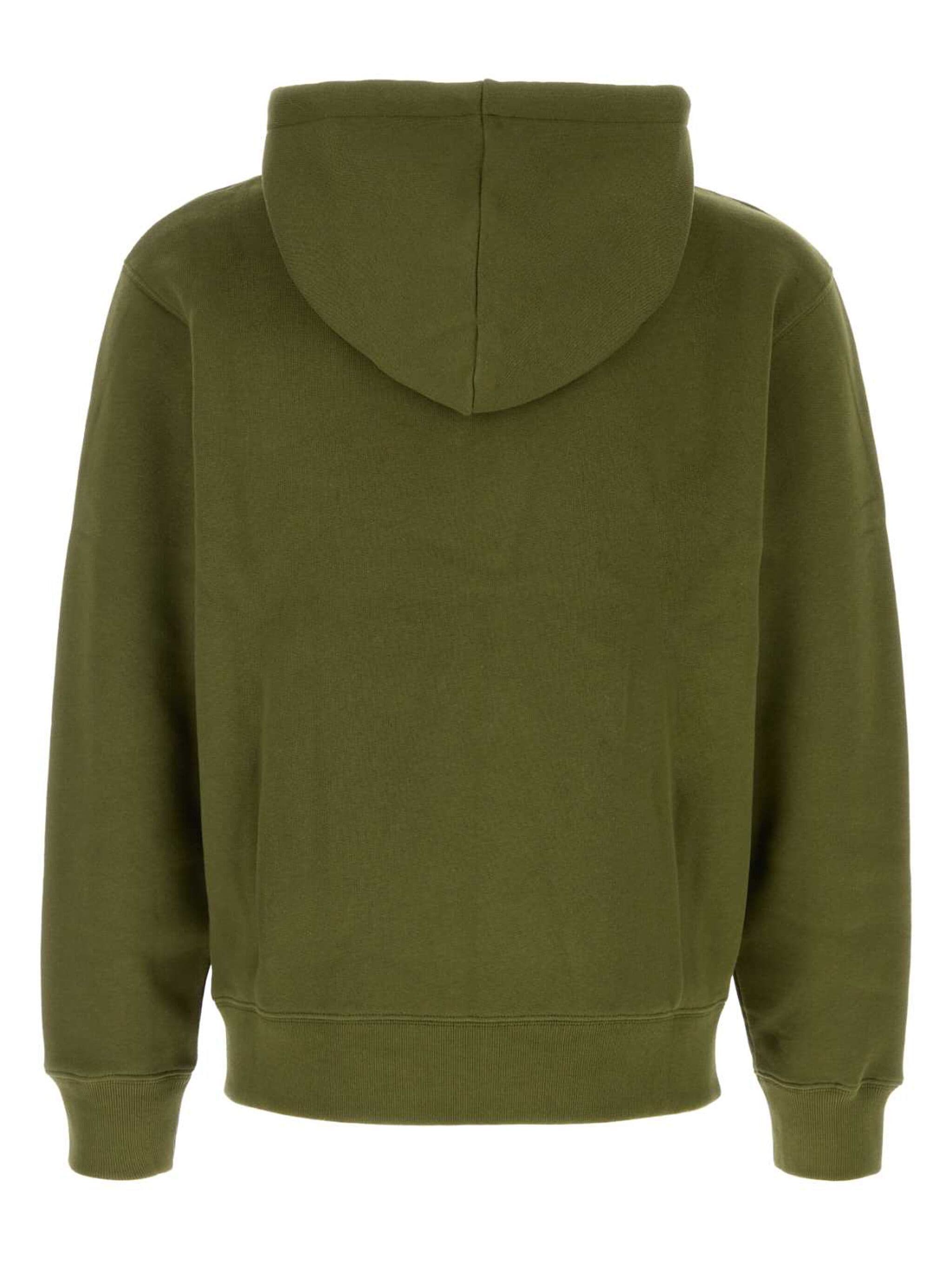 BOLD FOX HEAD PATCH COMFORT ZIPPED HOODIE