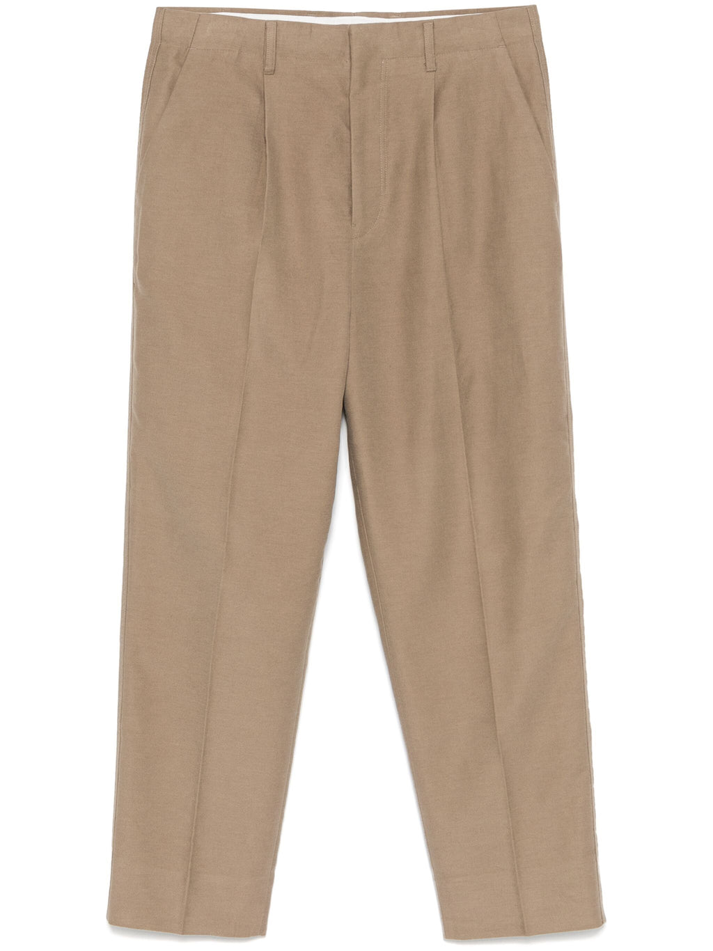 COTTON AND CASHMERE PANTS