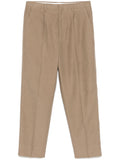 COTTON AND CASHMERE PANTS