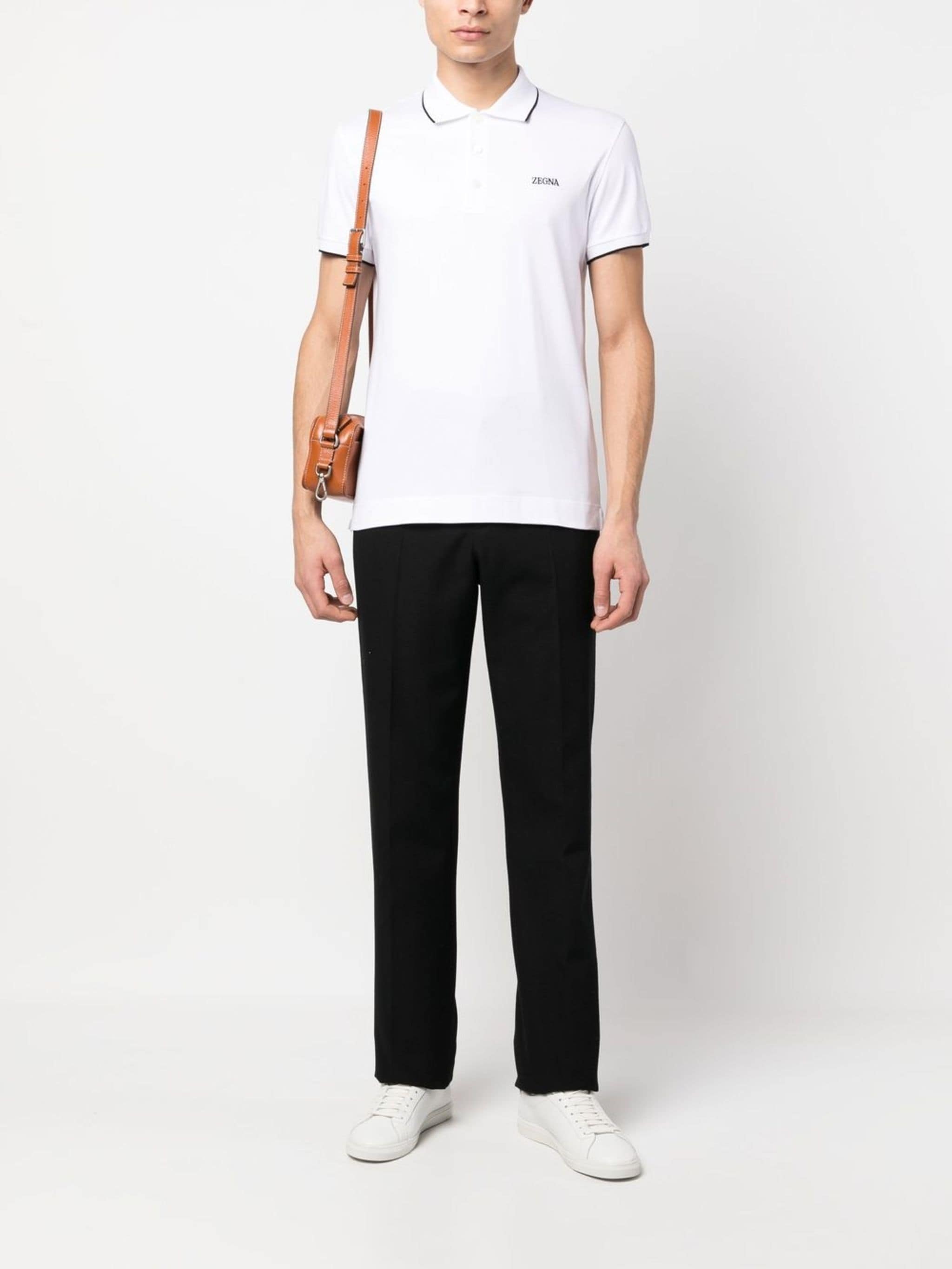 STRETCH COTTON POLO