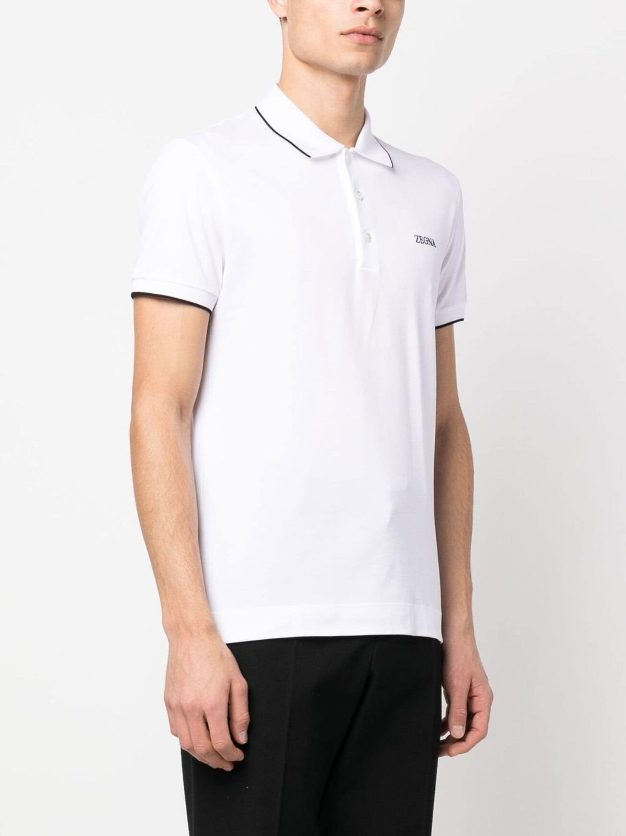 STRETCH COTTON POLO