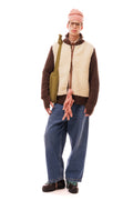 FUR CARDIGAN ZIP SWEATER