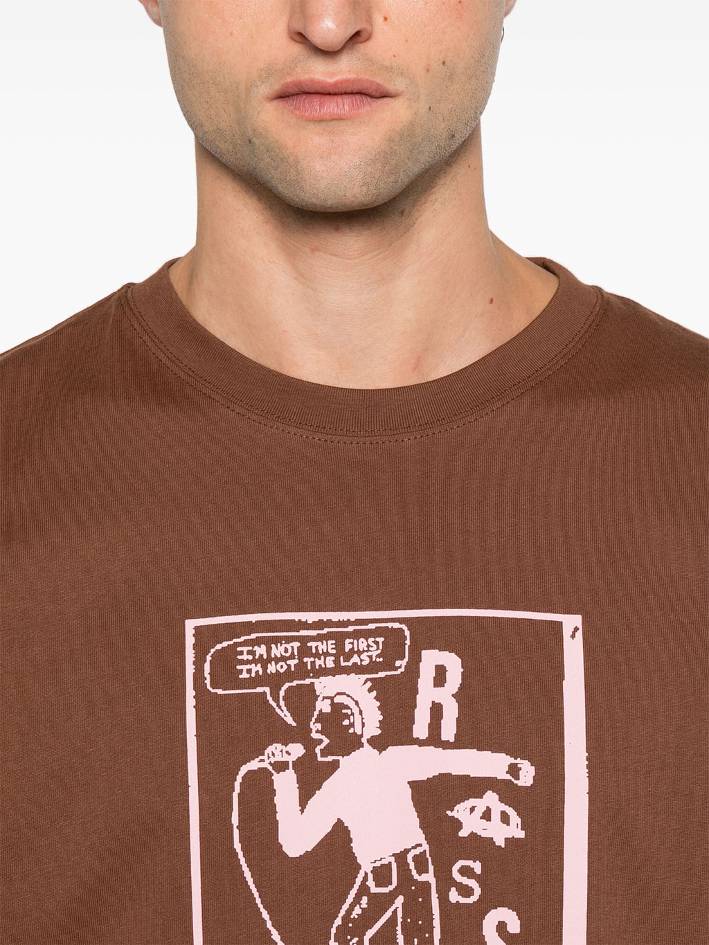 MEN STATEMENT TEE SHIRT KNIT