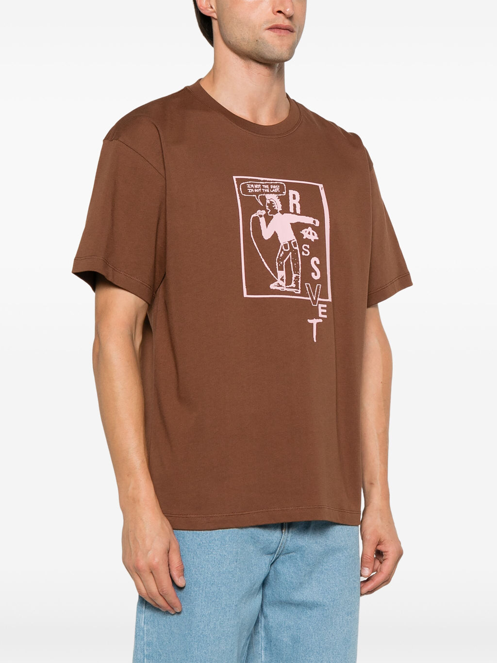 MEN STATEMENT TEE SHIRT KNIT