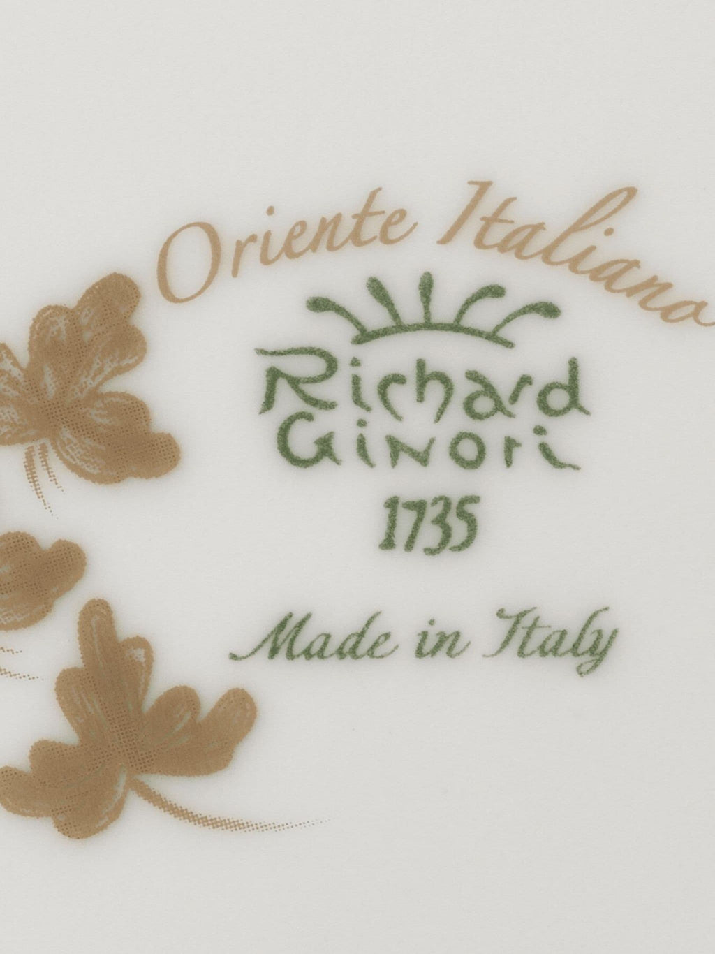 ORIENTE ITALIANO - PIATTO ROTONDO FONDO CM 24