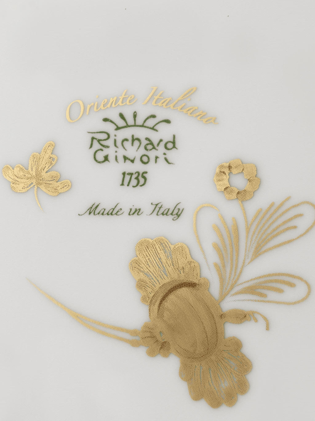 ORIENTE ITALIANO - PIATTO ROTONDO FONDO CM 24