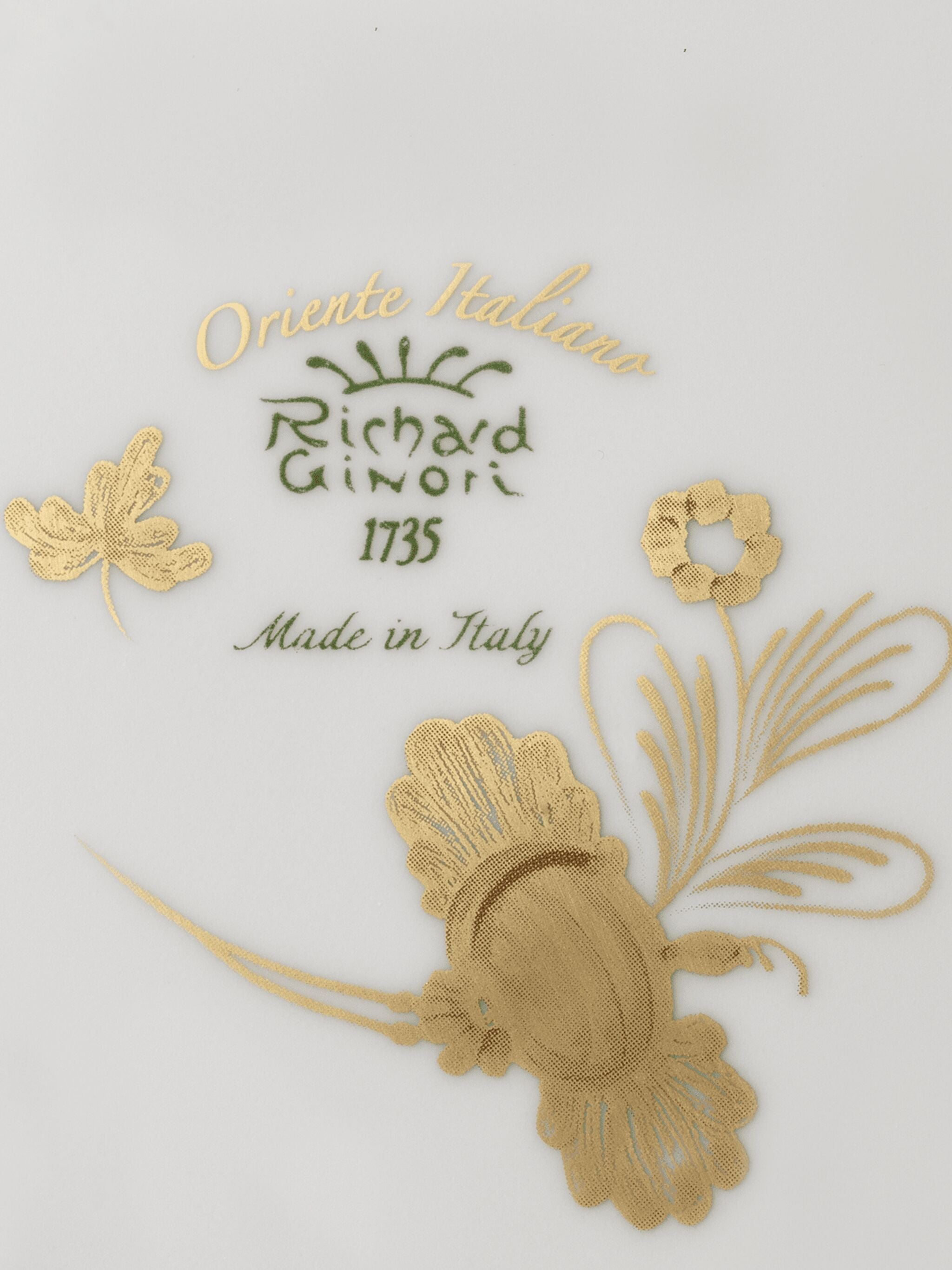 ORIENTE ITALIANO - PIATTO ROTONDO PIANO CM 21