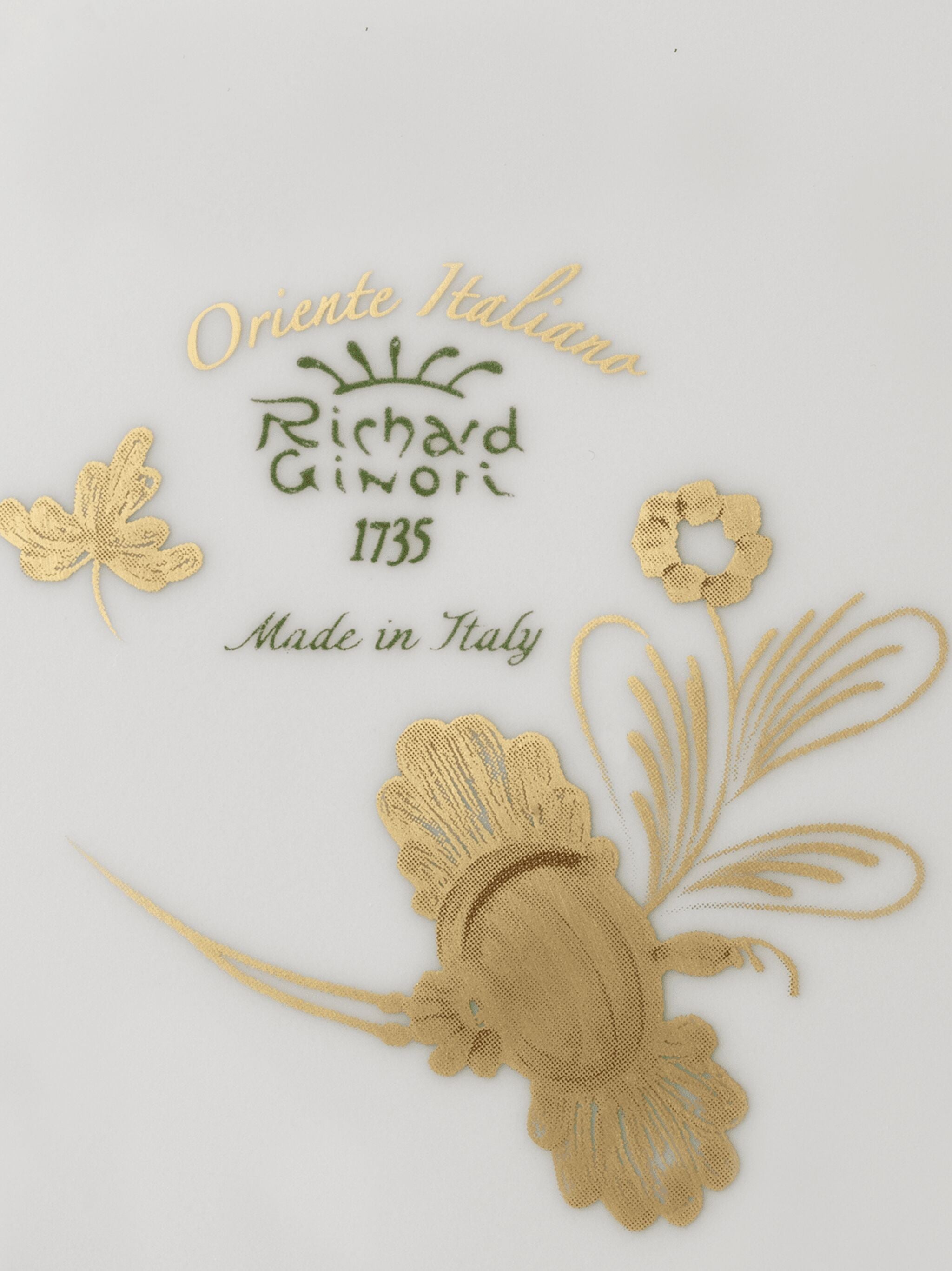 ORIENTE ITALIANO - PIATTO ROTONDO PIANO CM 26,5