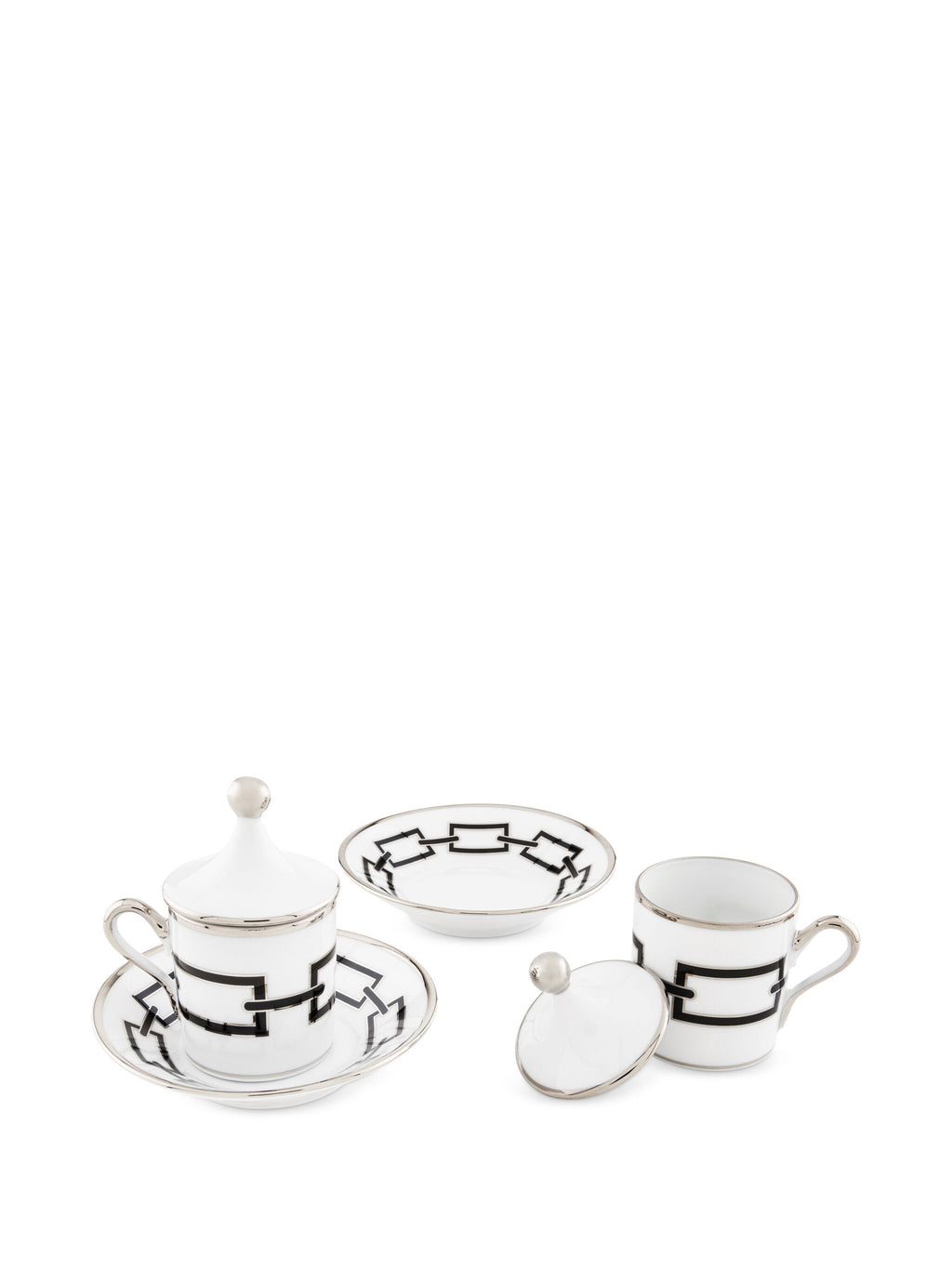 CATENE NERO - SET CAFFE` X 2 PZ