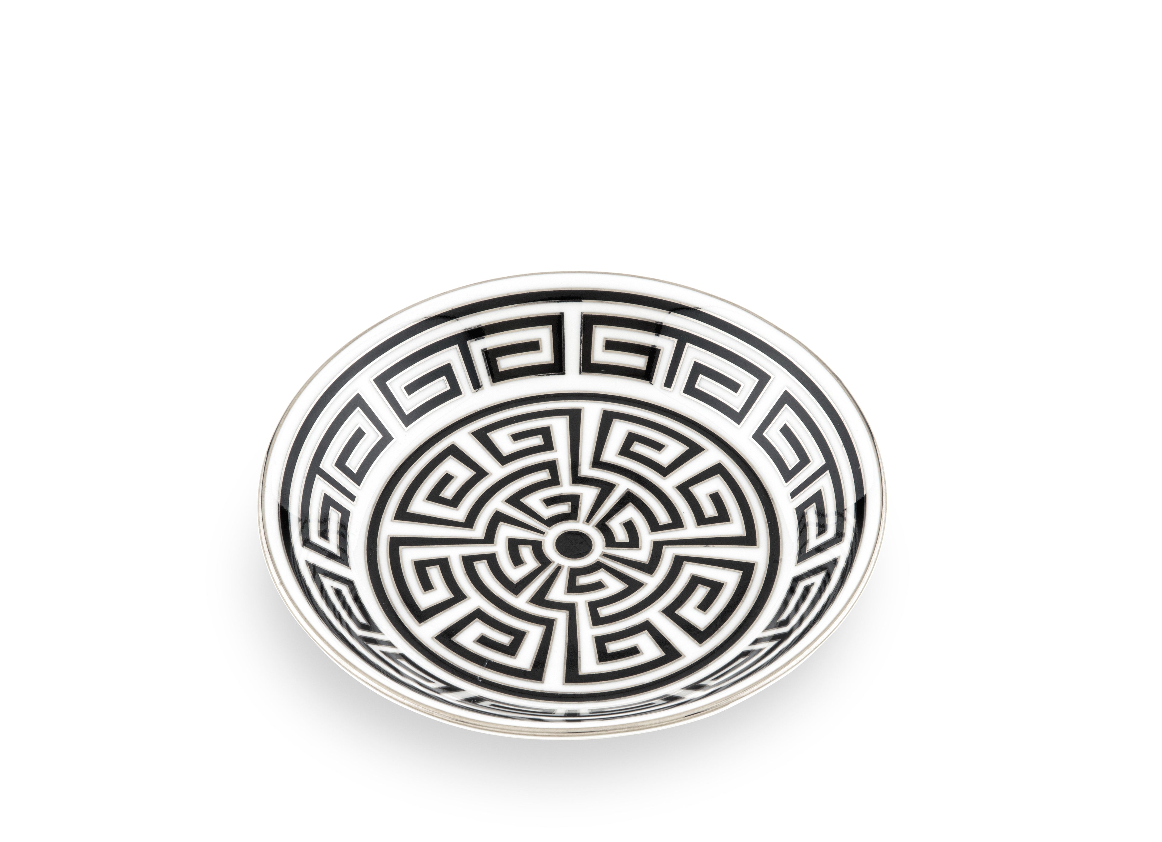 LABIRINTO NERO - PIATTO TE` CM 13,5