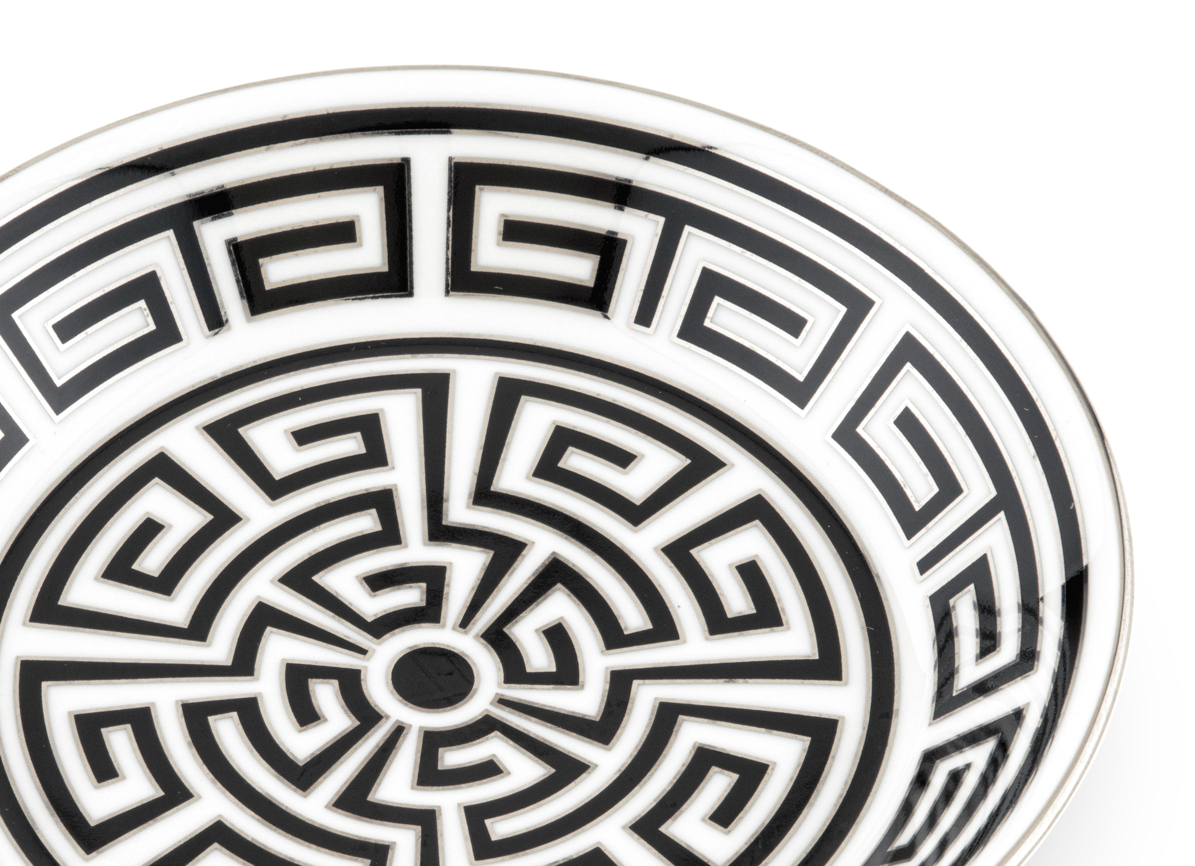 LABIRINTO NERO - PIATTO TE` CM 13,5