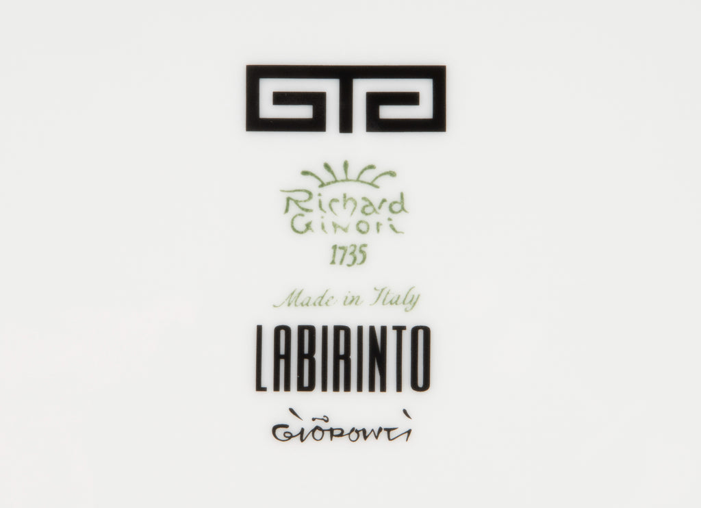 LABIRINTO NERO - PIATTO TE` CM 13,5