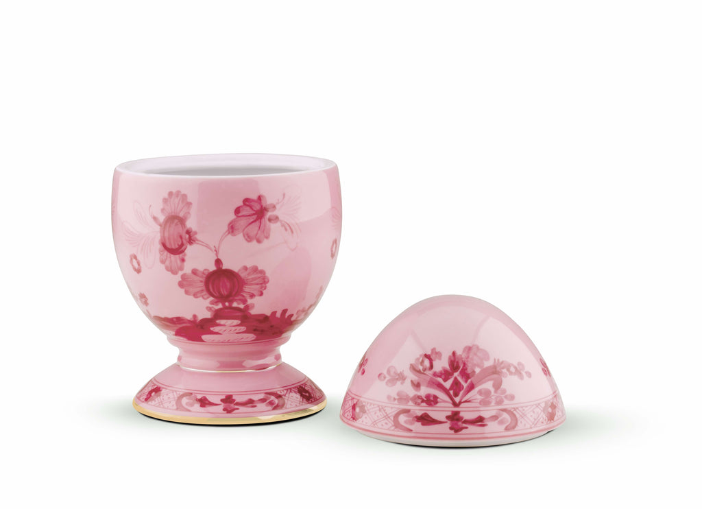 ORIENTE ITALIANO - OGGETTI UOVO CON COPERCHIO CM 21