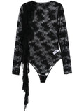 LACE VOLANT SLEEVES BODY