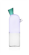 TRAVASI Bottle Clear/lilac/green