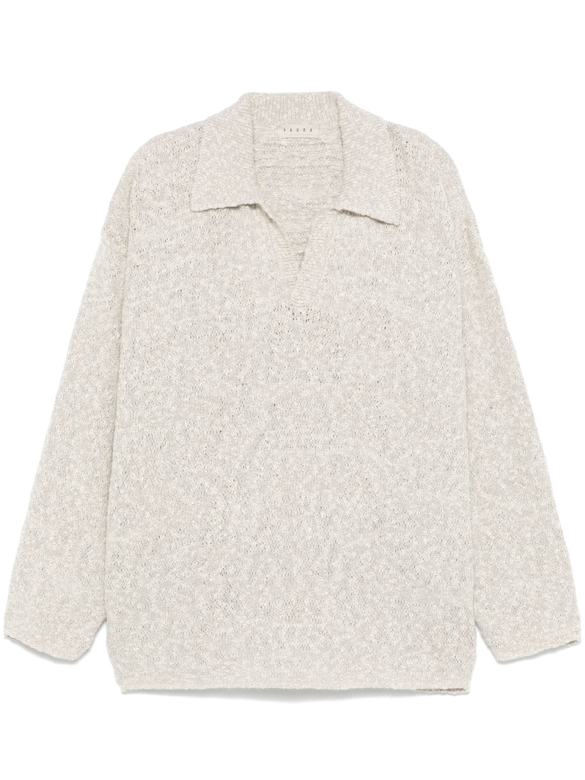 INDIA POLO SWEATER