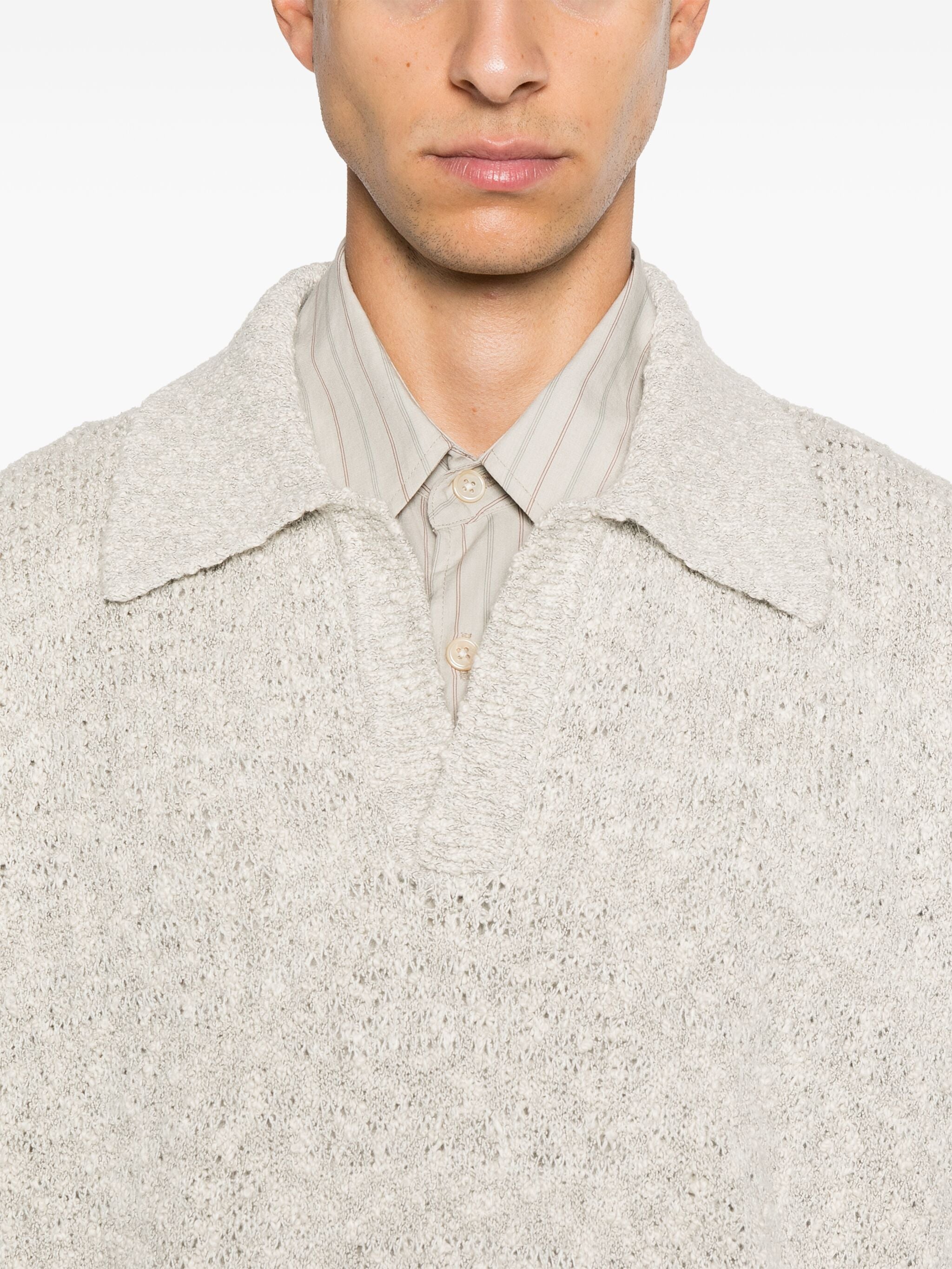 INDIA POLO SWEATER