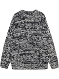 SYDNEY CREW SWEATER - BLACK AND WHITE