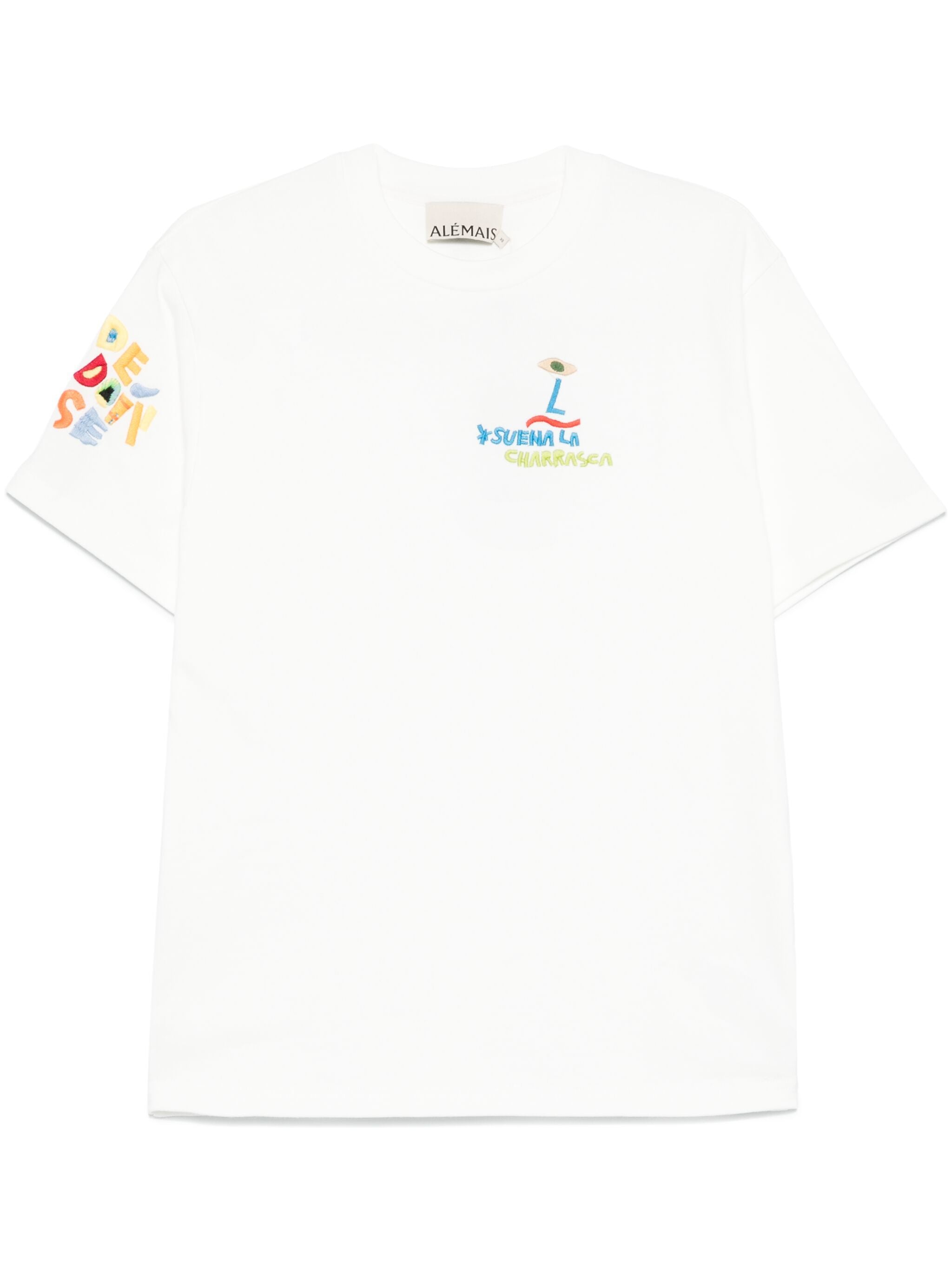 NADIA EMBROIDERED TEE