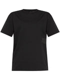 ESSENTIAL JSY SS TEE W/ PUFF LOGO & BOUND NECK