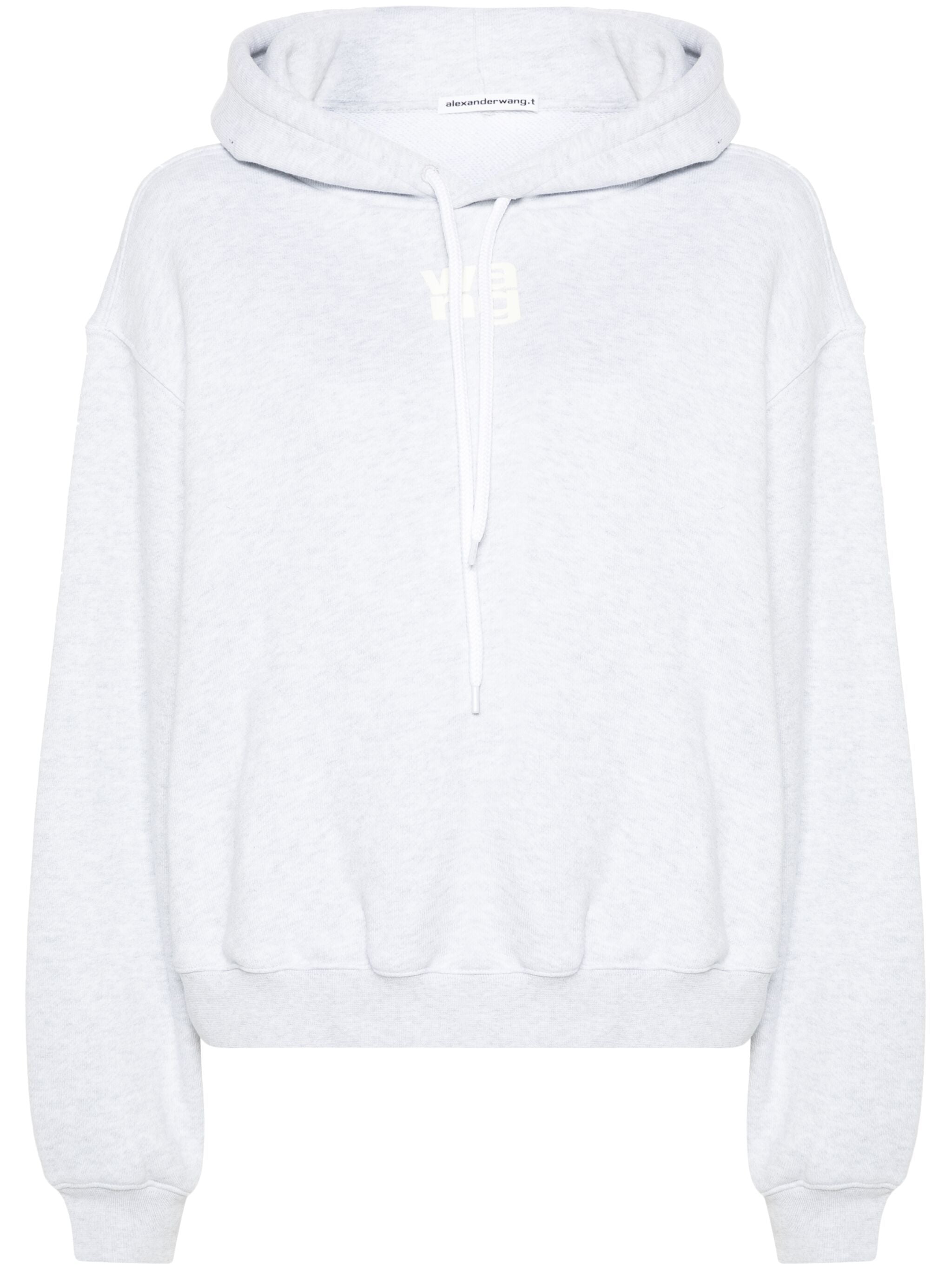 ESSENTIAL TERRY HOODIE WITH PUFF PAINT LOGO
