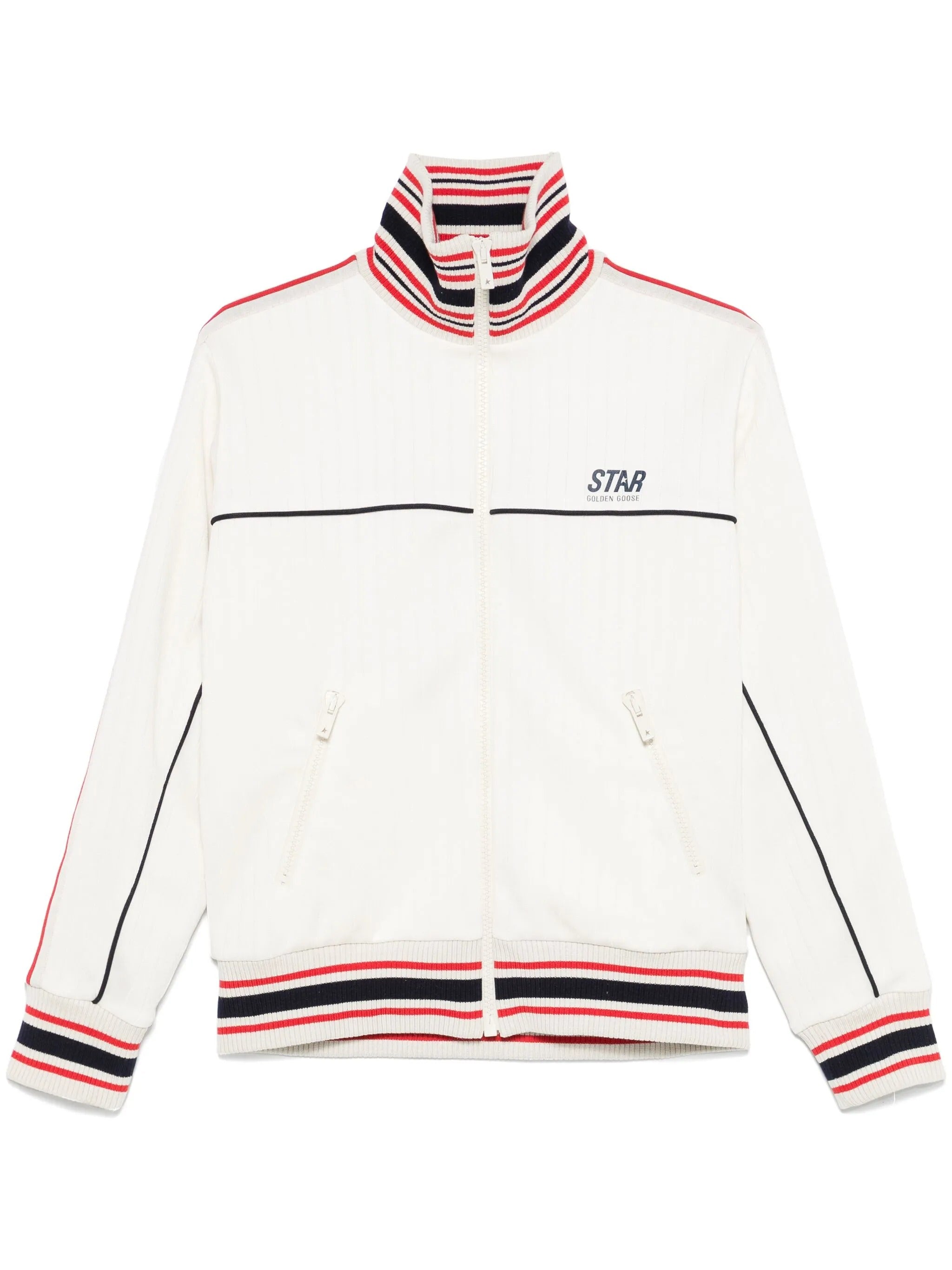 STAR W`S ZIPPED TRACK JACKET