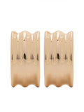 GOLD RIDGED EARRINGS