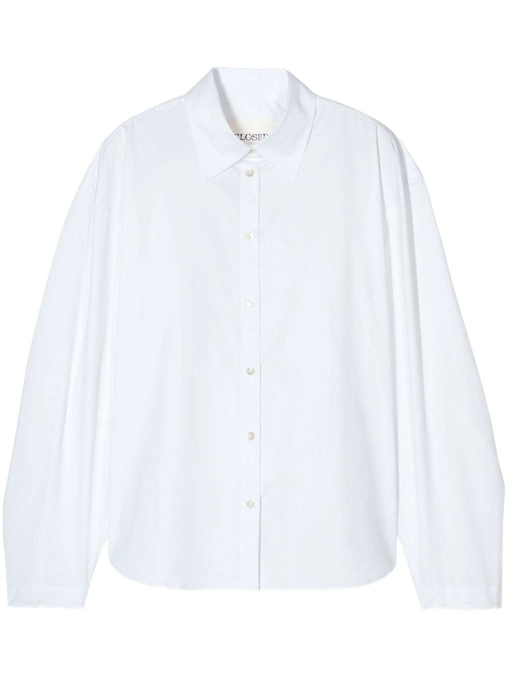 pleated sleeve shirt