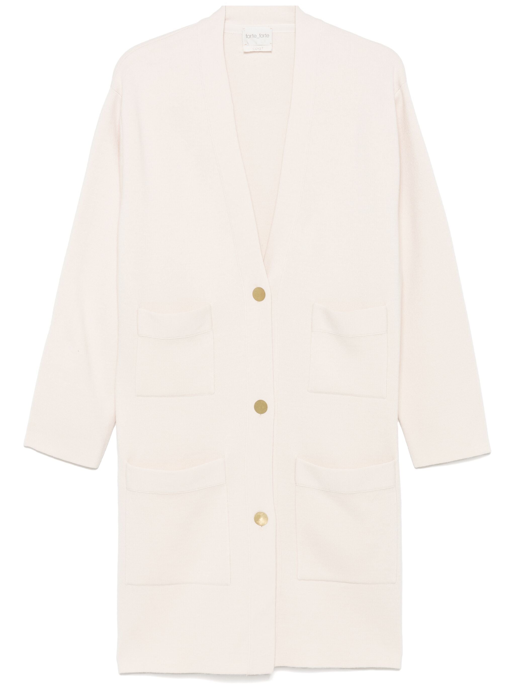 milano stitch wool coat