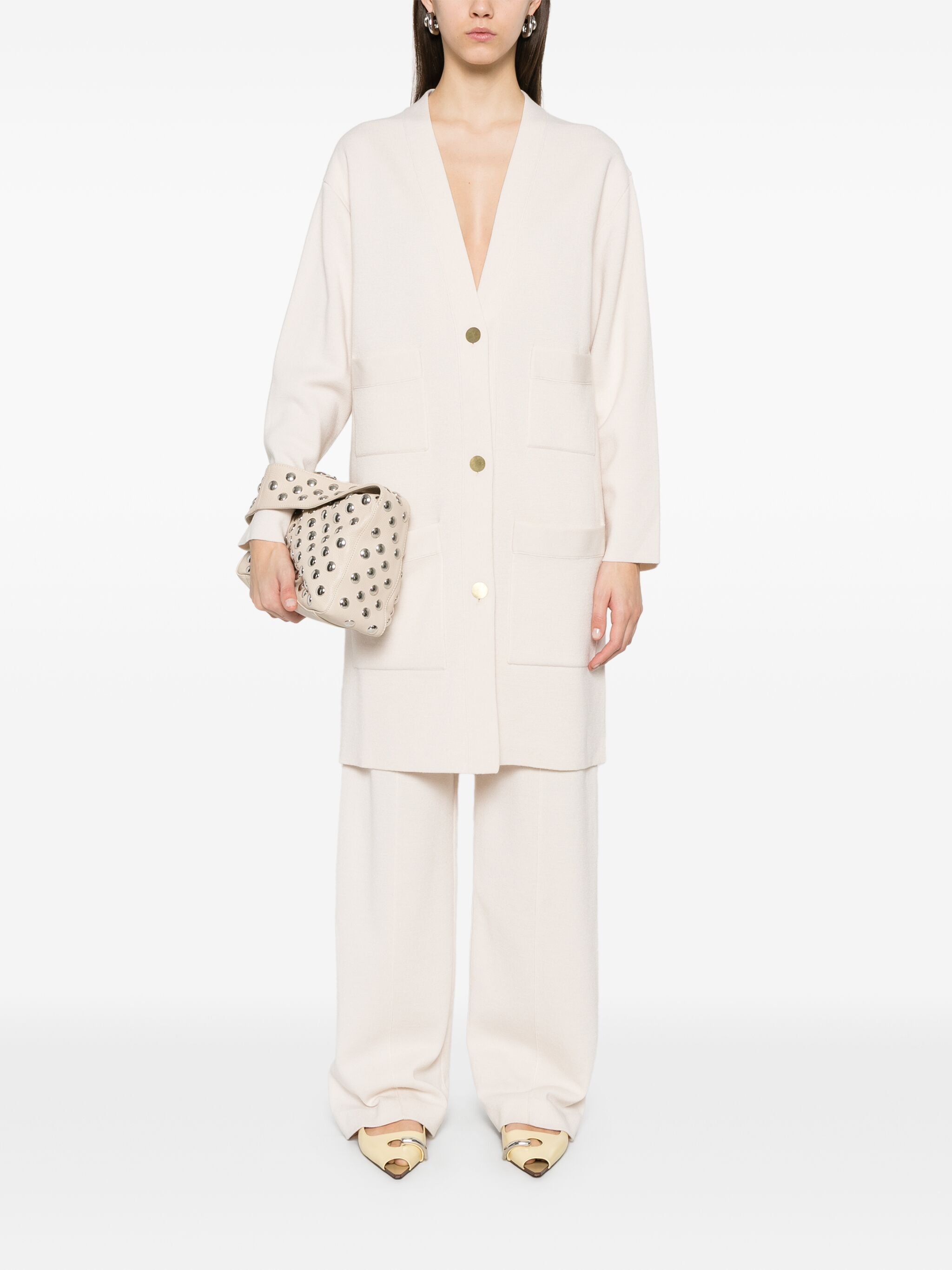 milano stitch wool coat