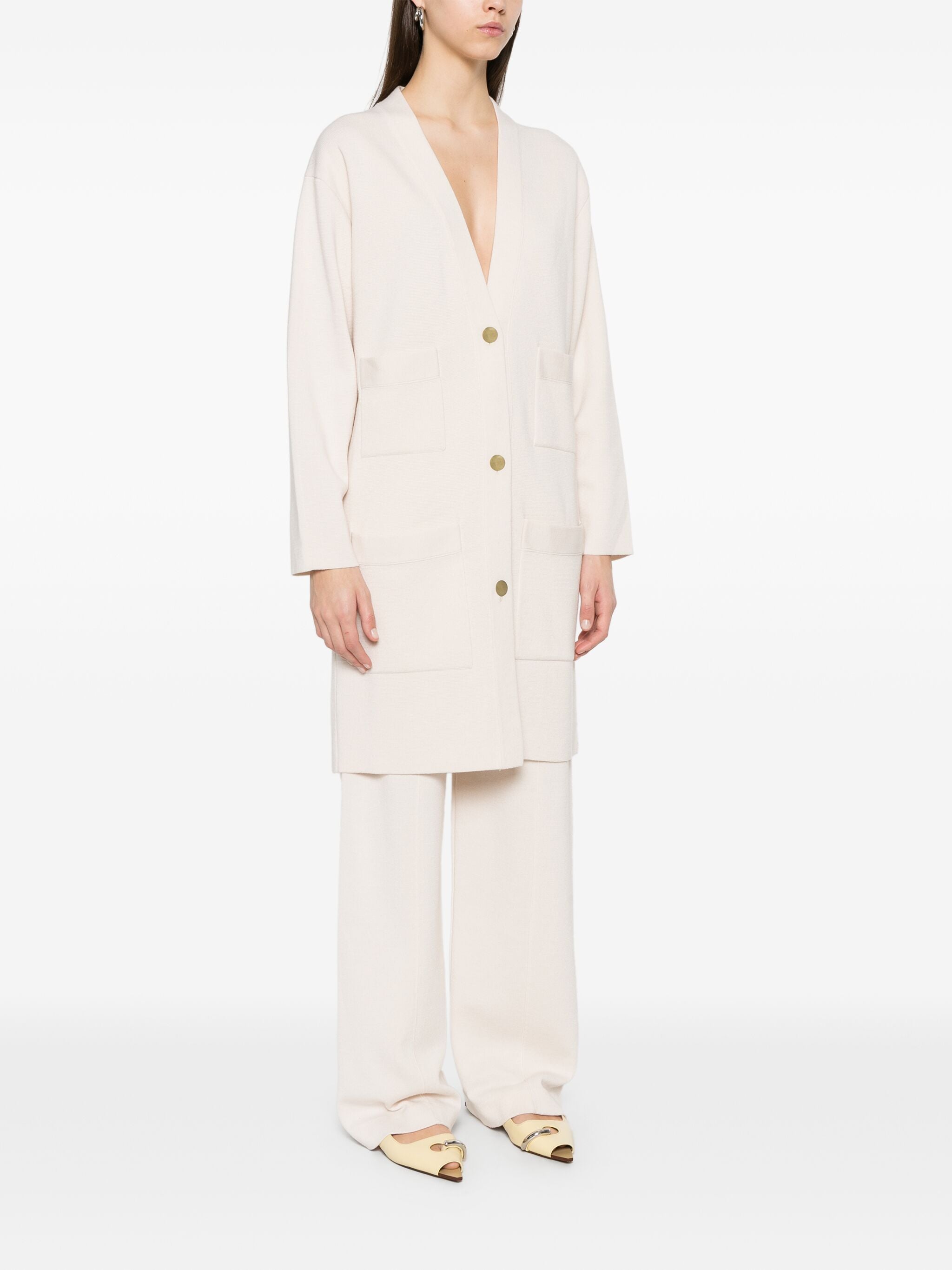 milano stitch wool coat