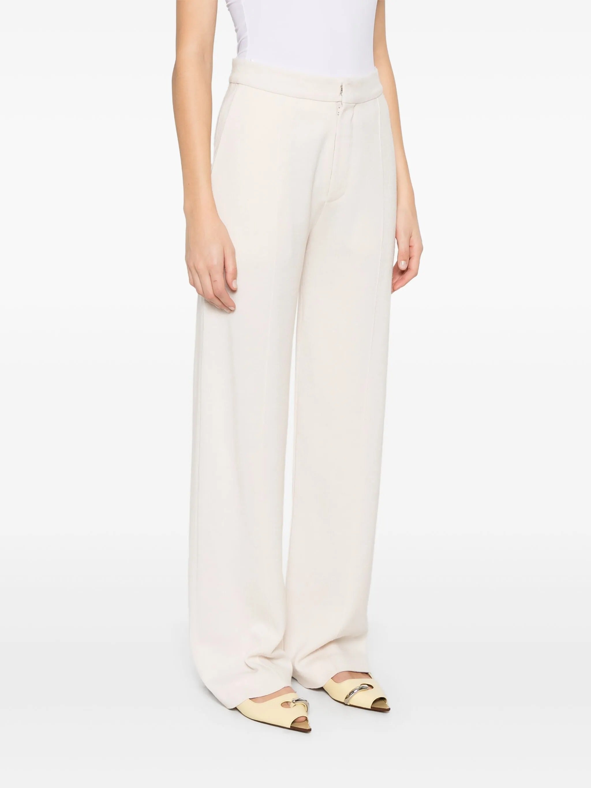 milano stitch wool sartorial pants