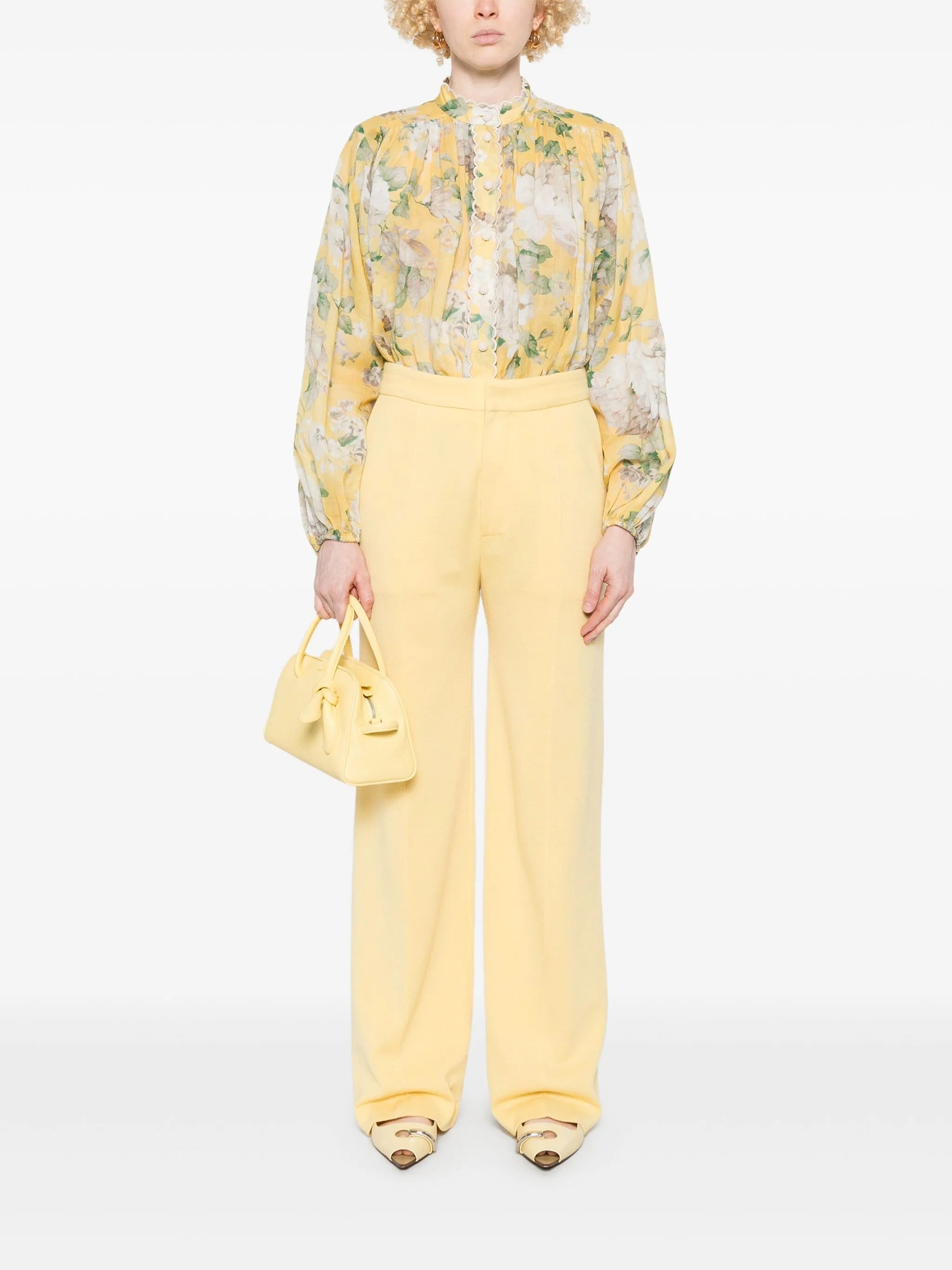 milano stitch wool sartorial pants