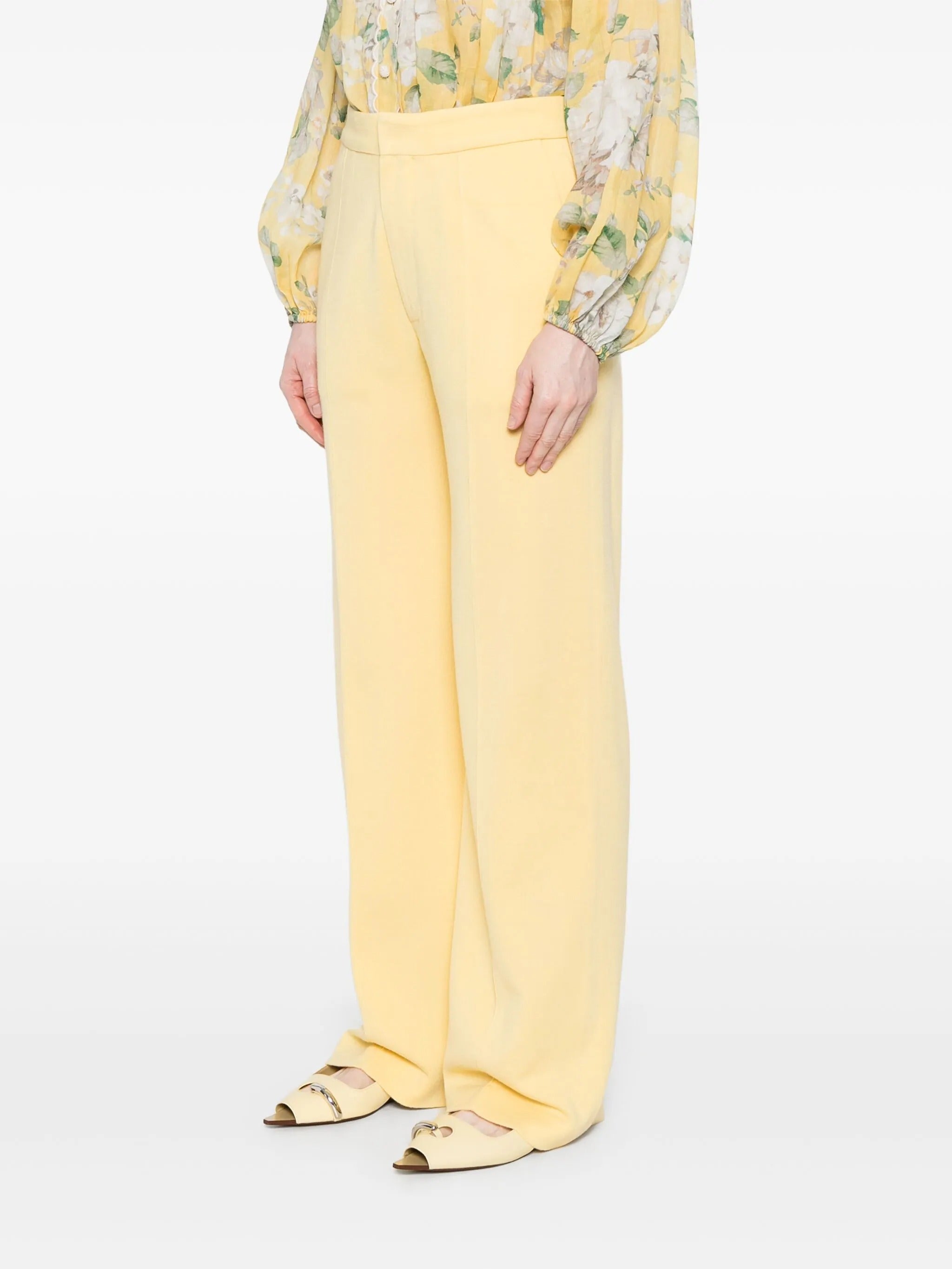 milano stitch wool sartorial pants
