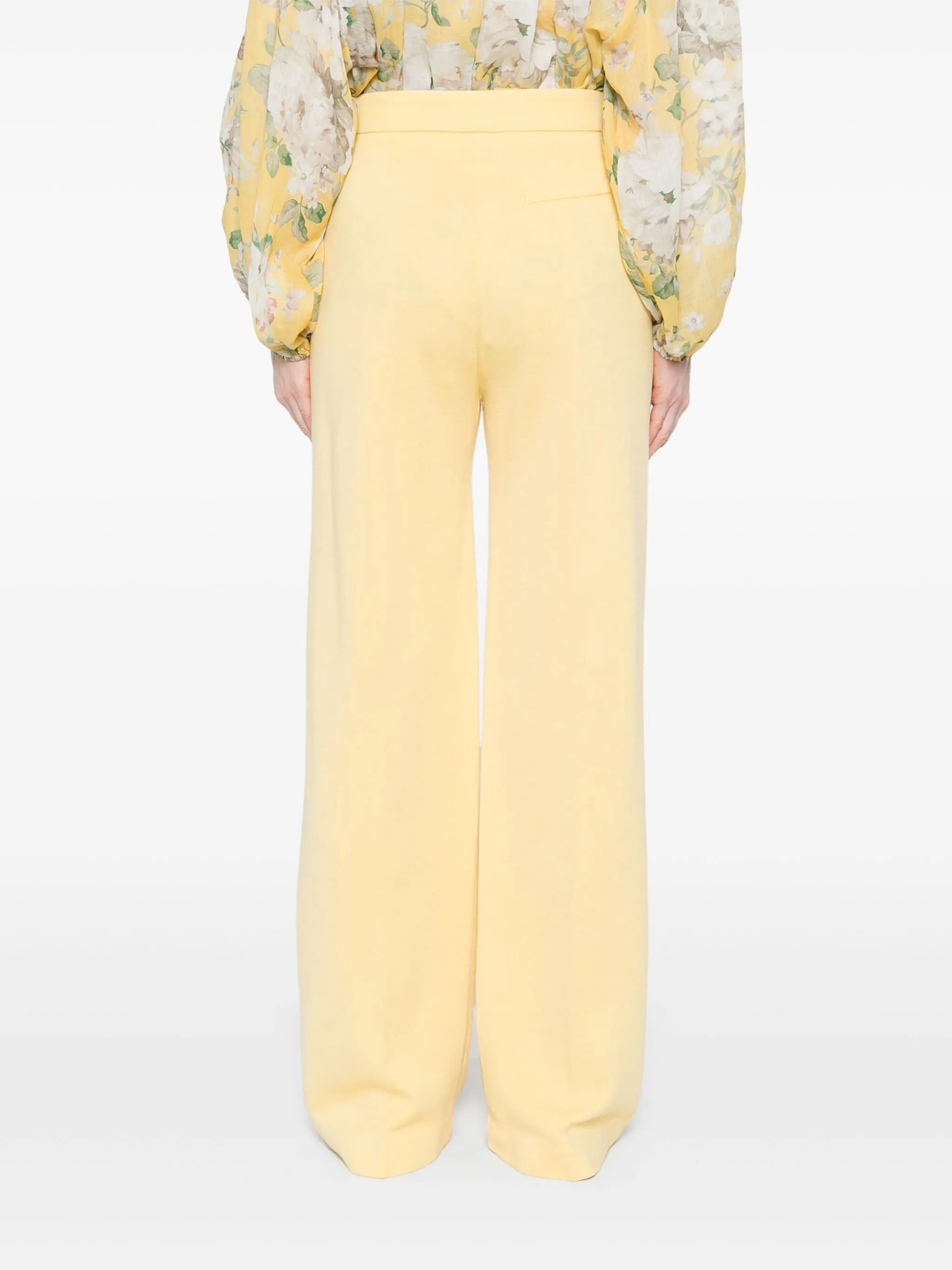 milano stitch wool sartorial pants