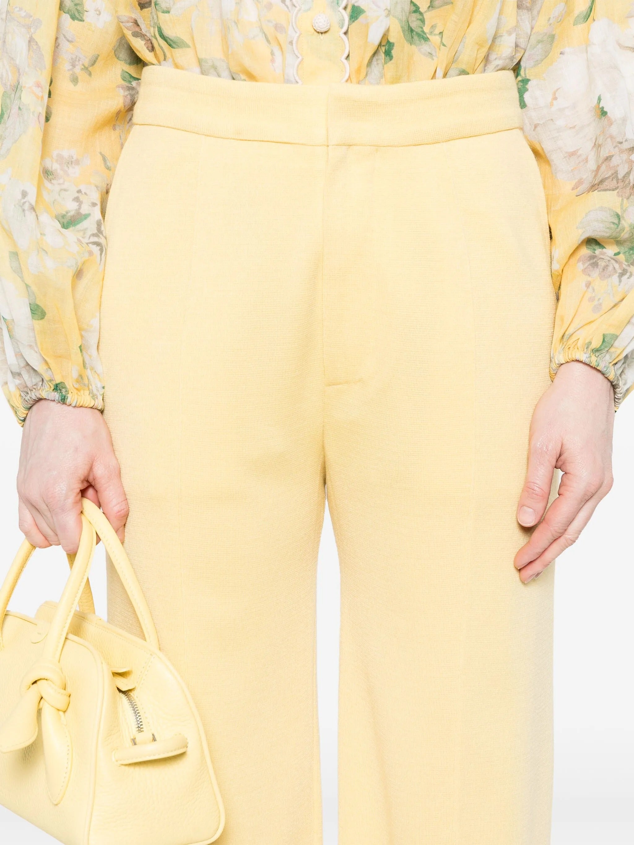 milano stitch wool sartorial pants