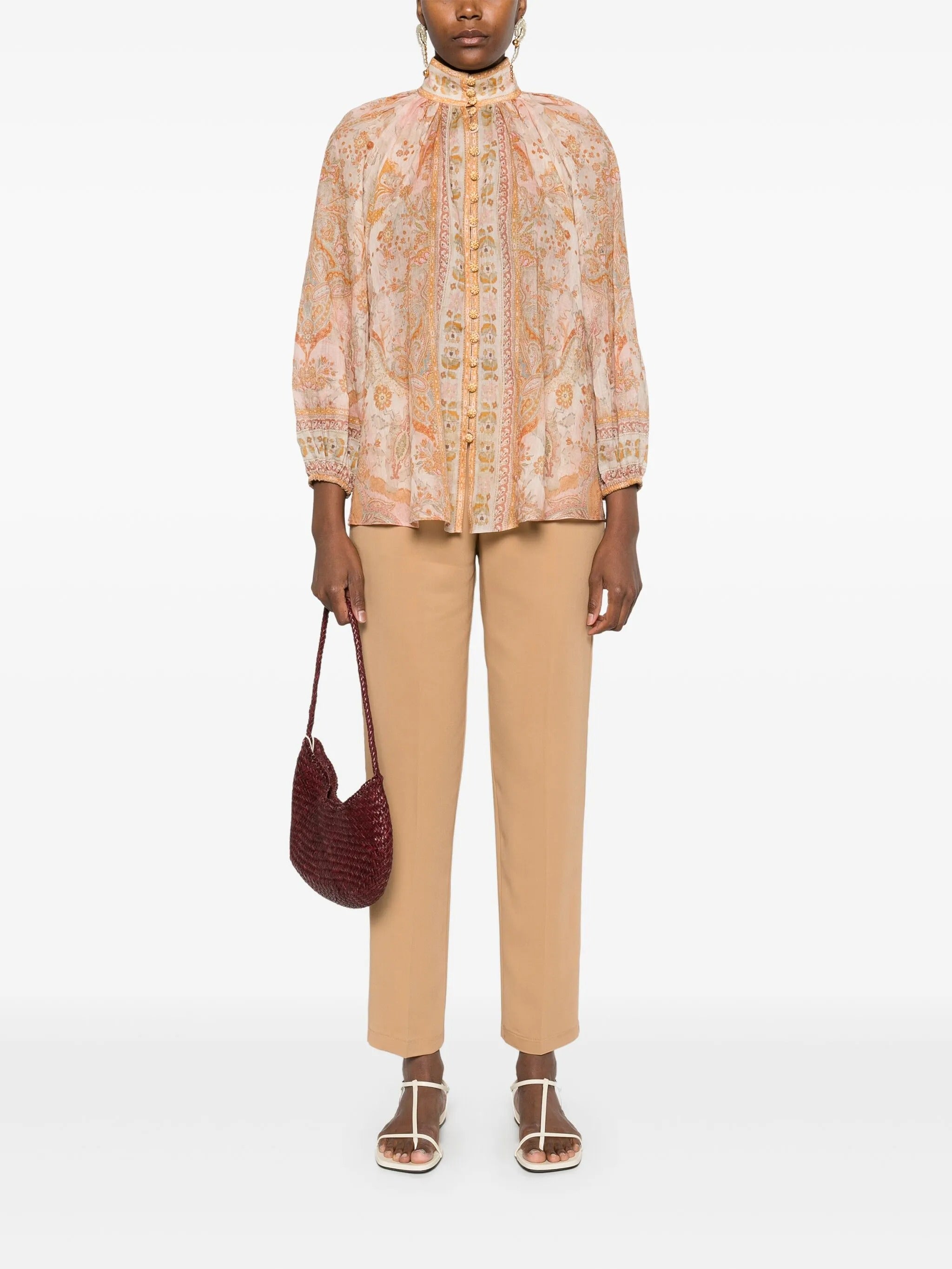 essential stretch cady crepe pants