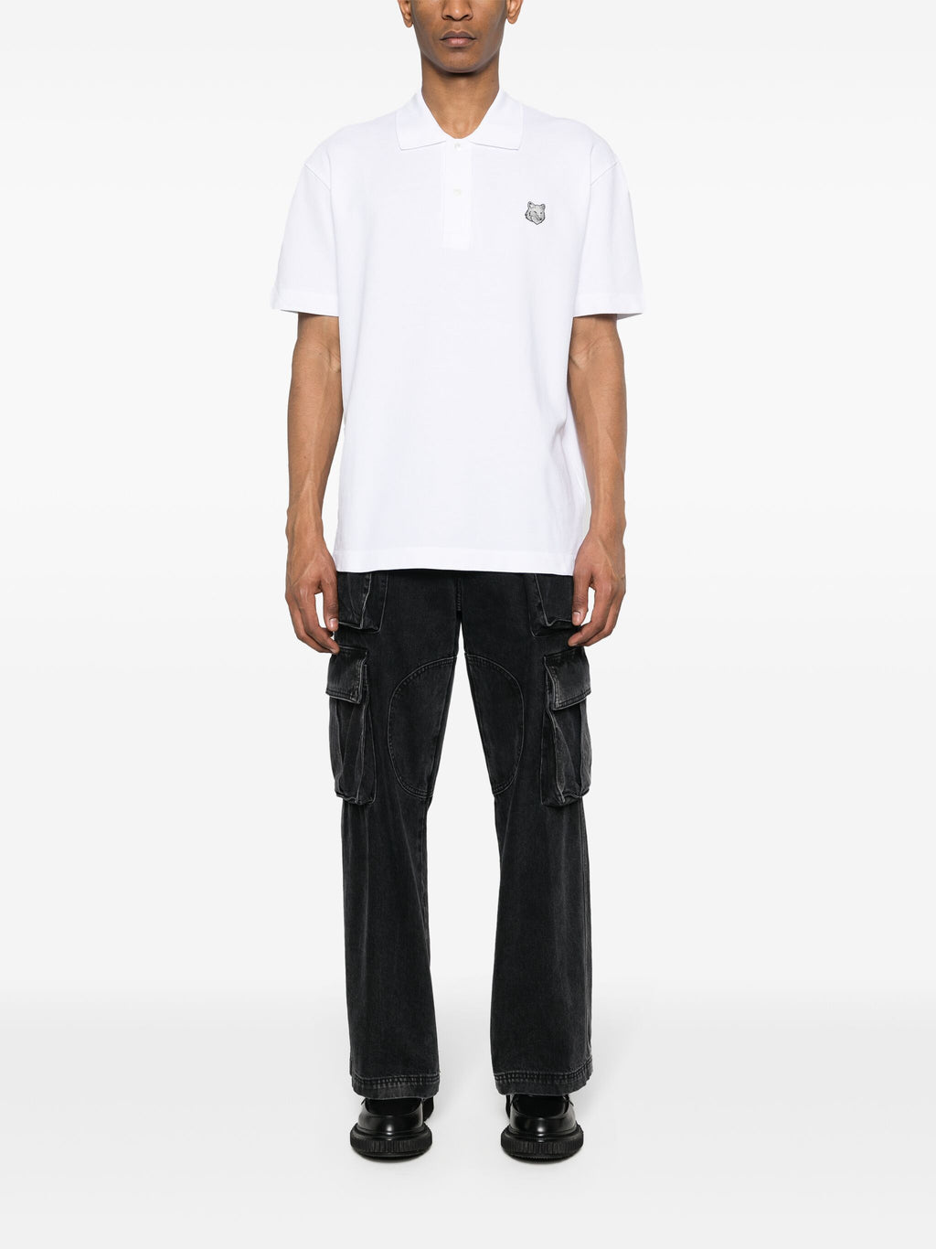 BOLD FOX HEAD PATCH COMFORT POLO