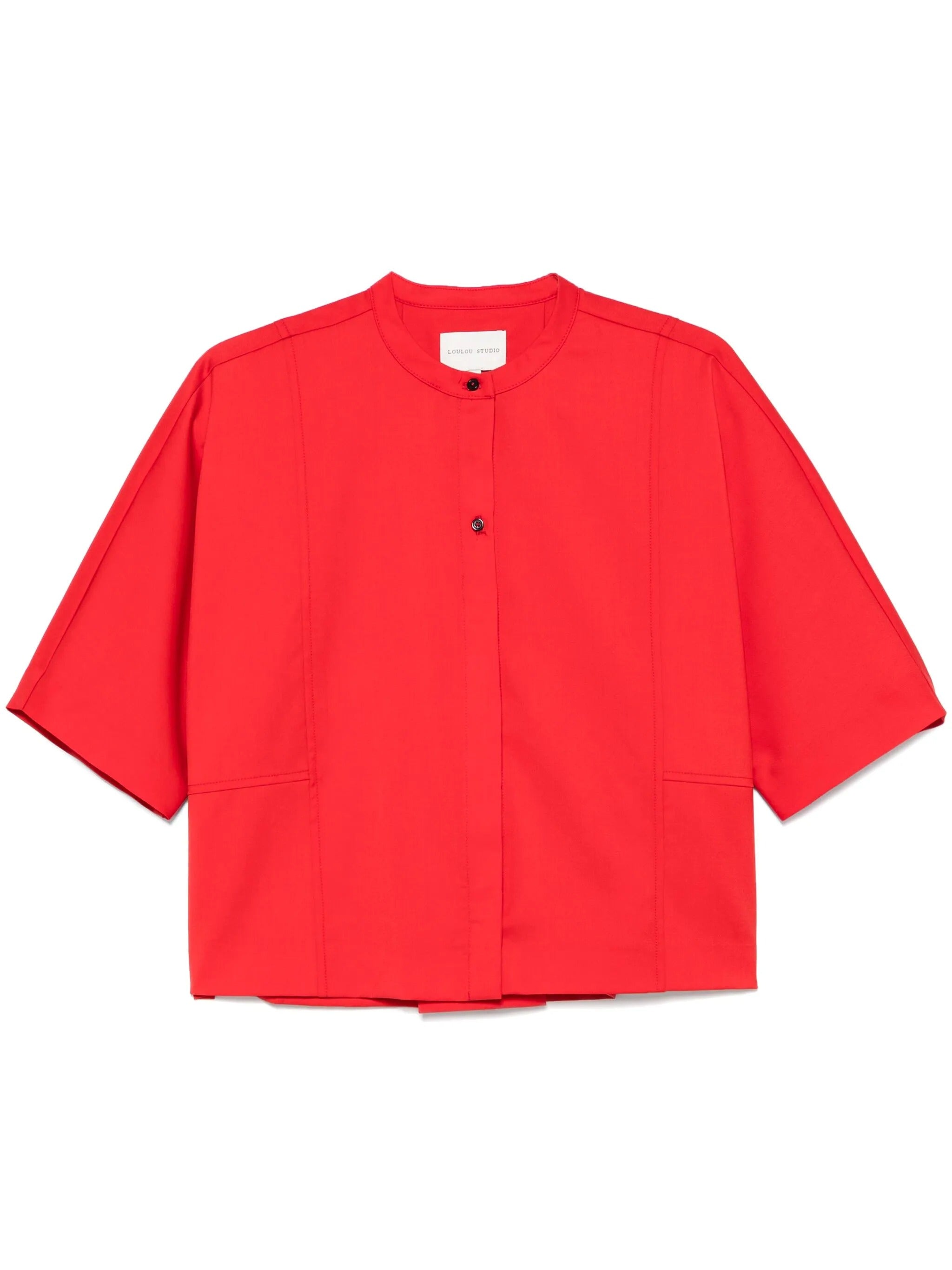 SHORT-SLEEVED BLOUSE