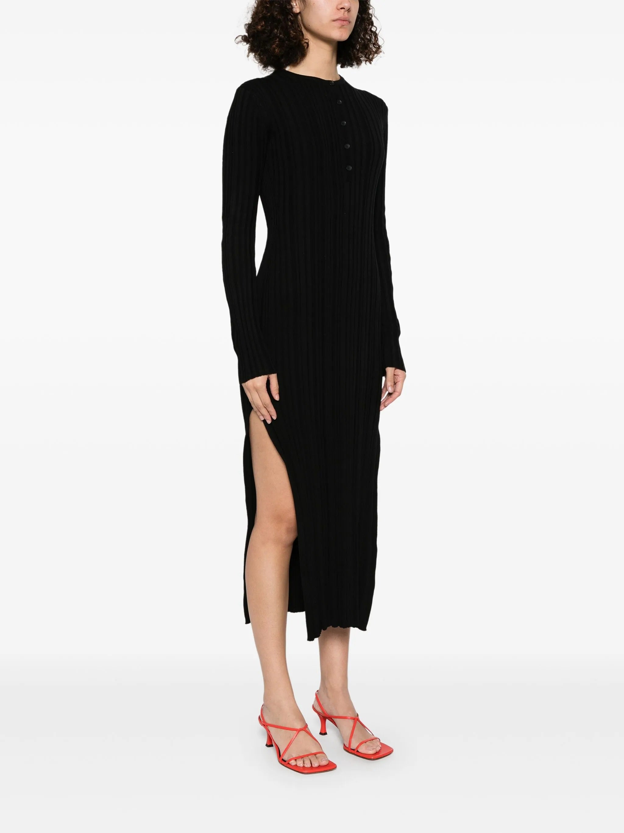 RIB LONG DRESS