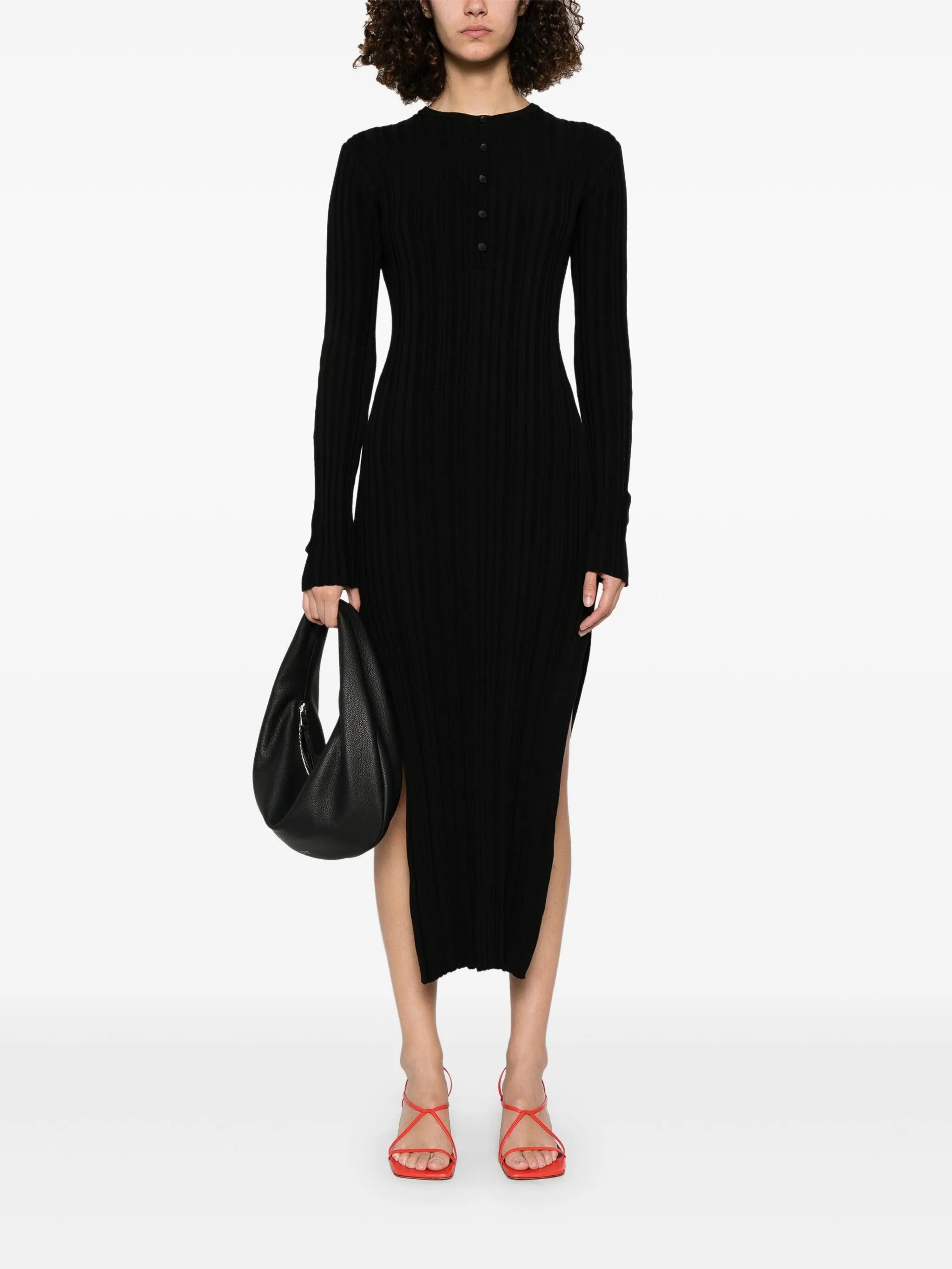 RIB LONG DRESS