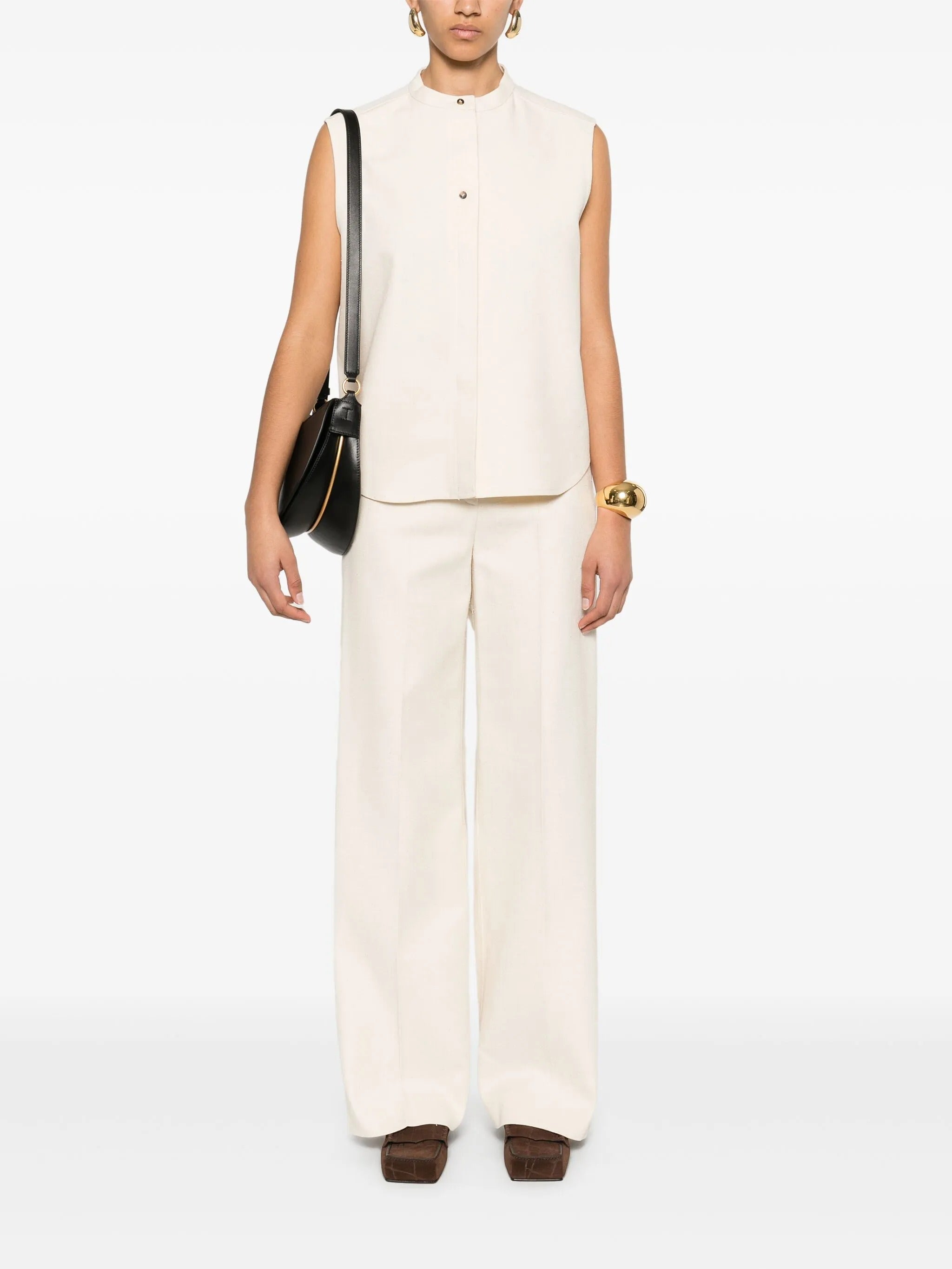 TAILORED STRAIGHT TROUSERS